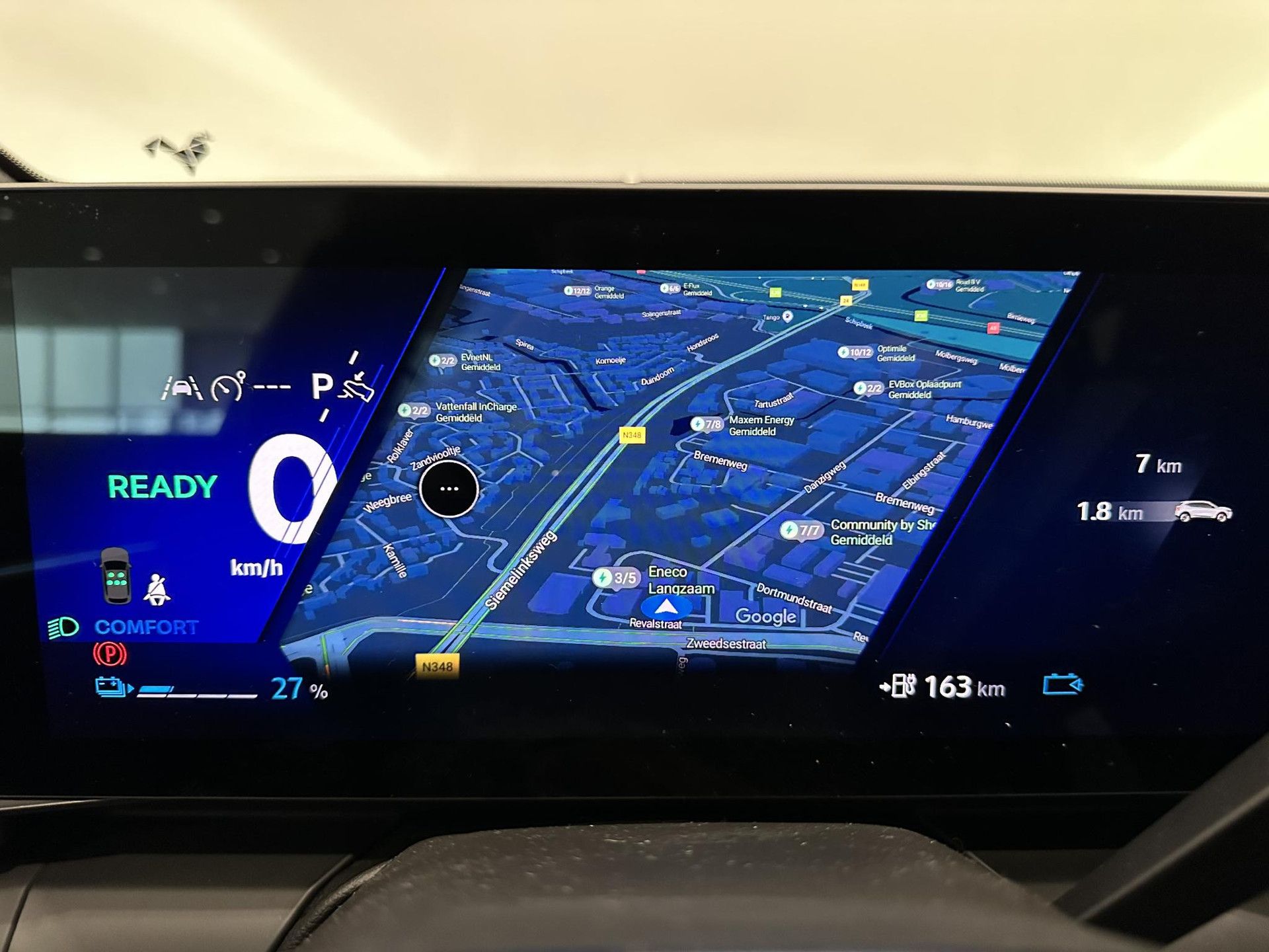 Renault Scénic – dashboard