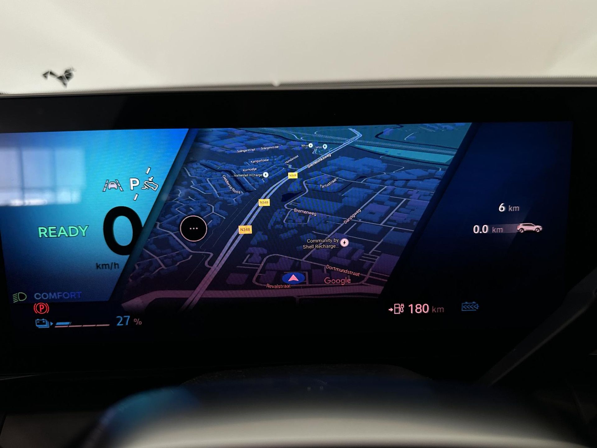 Renault Scénic – dashboard