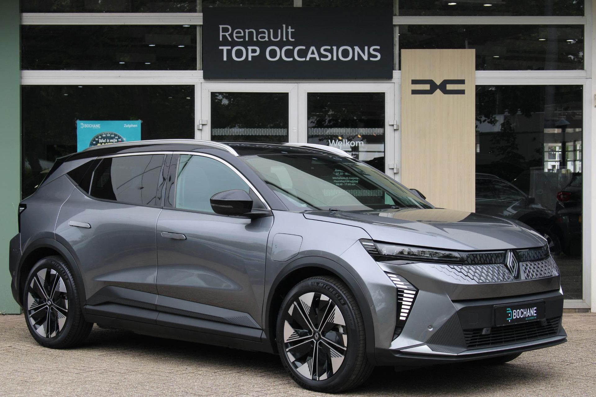 Renault Scénic met kenteken GJL-34-D – detailfoto