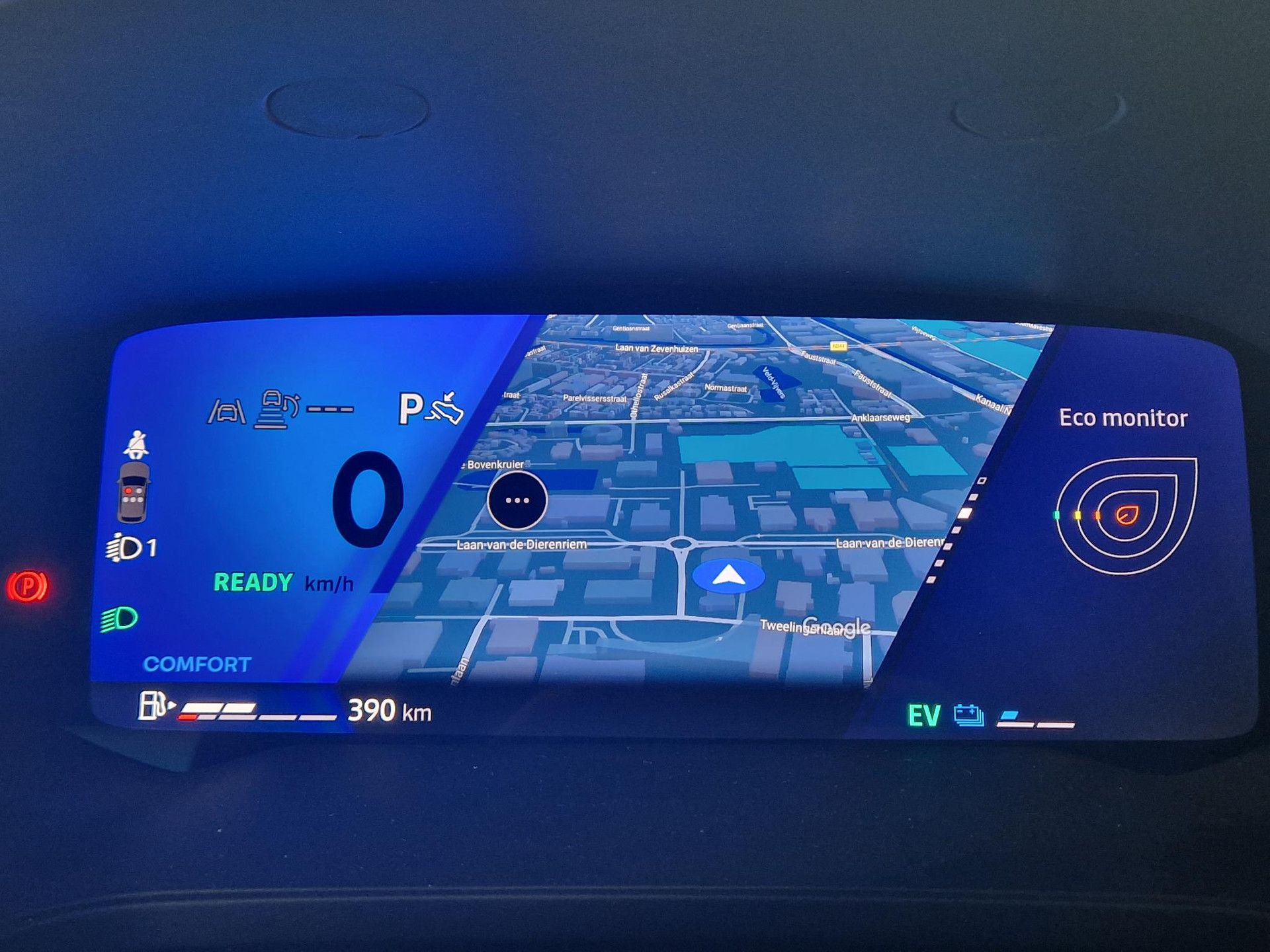 Renault Symbioz met kenteken KDX-01-Z – dashboard