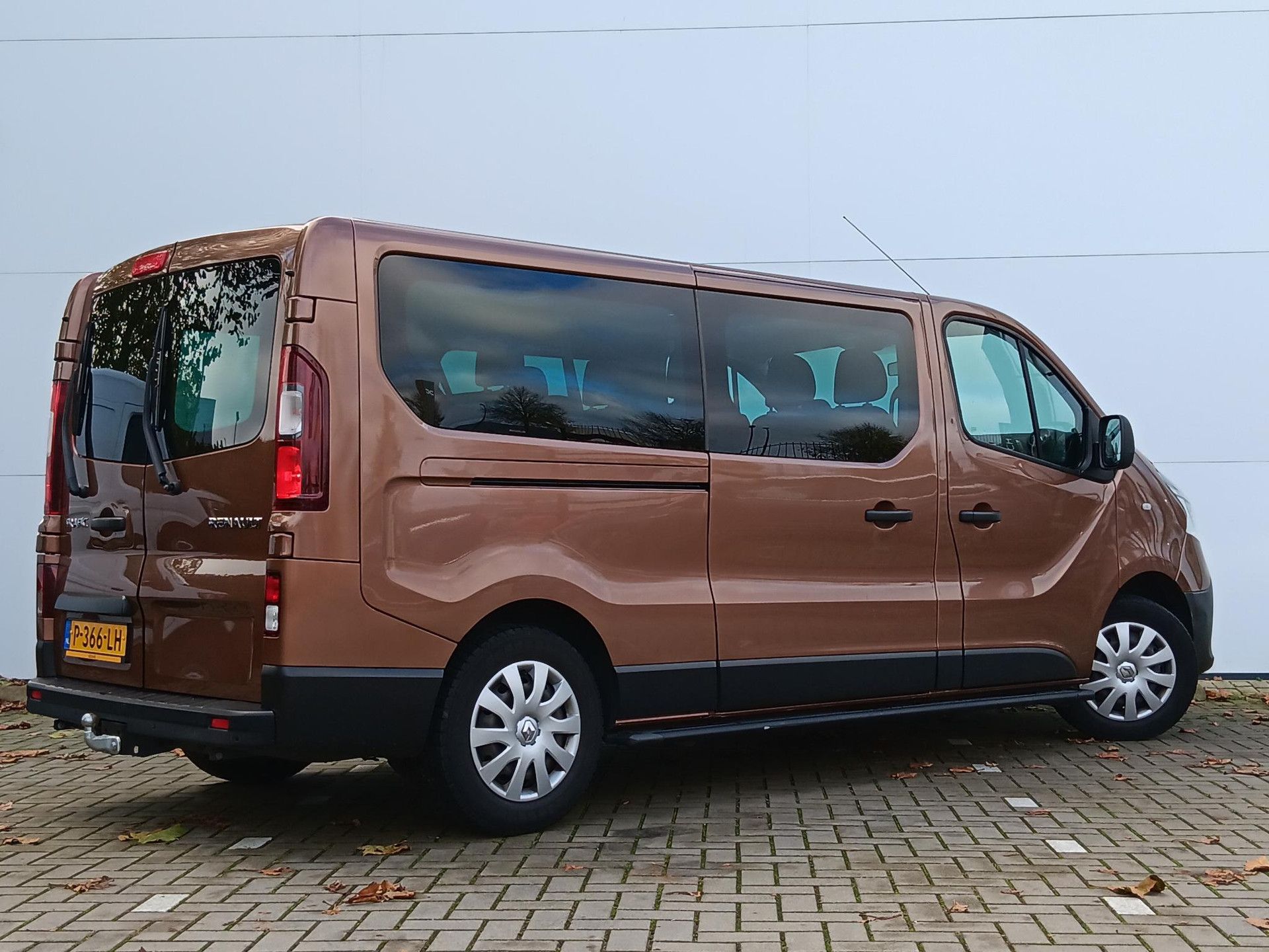 Renault Trafic met kenteken P-366-LH – achteraanzicht
