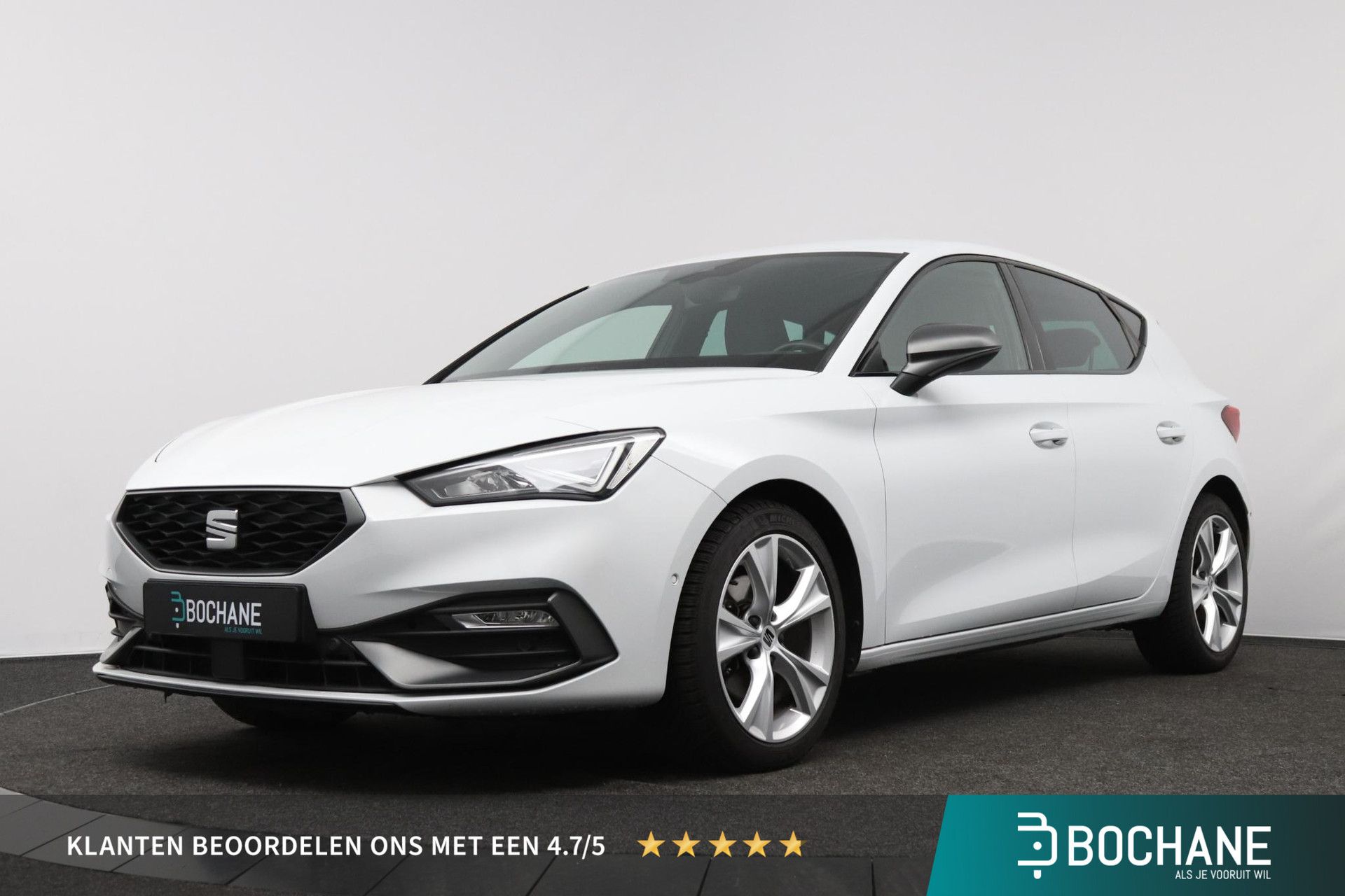 SEAT Leon met kenteken K-717-SB – vooraanzicht