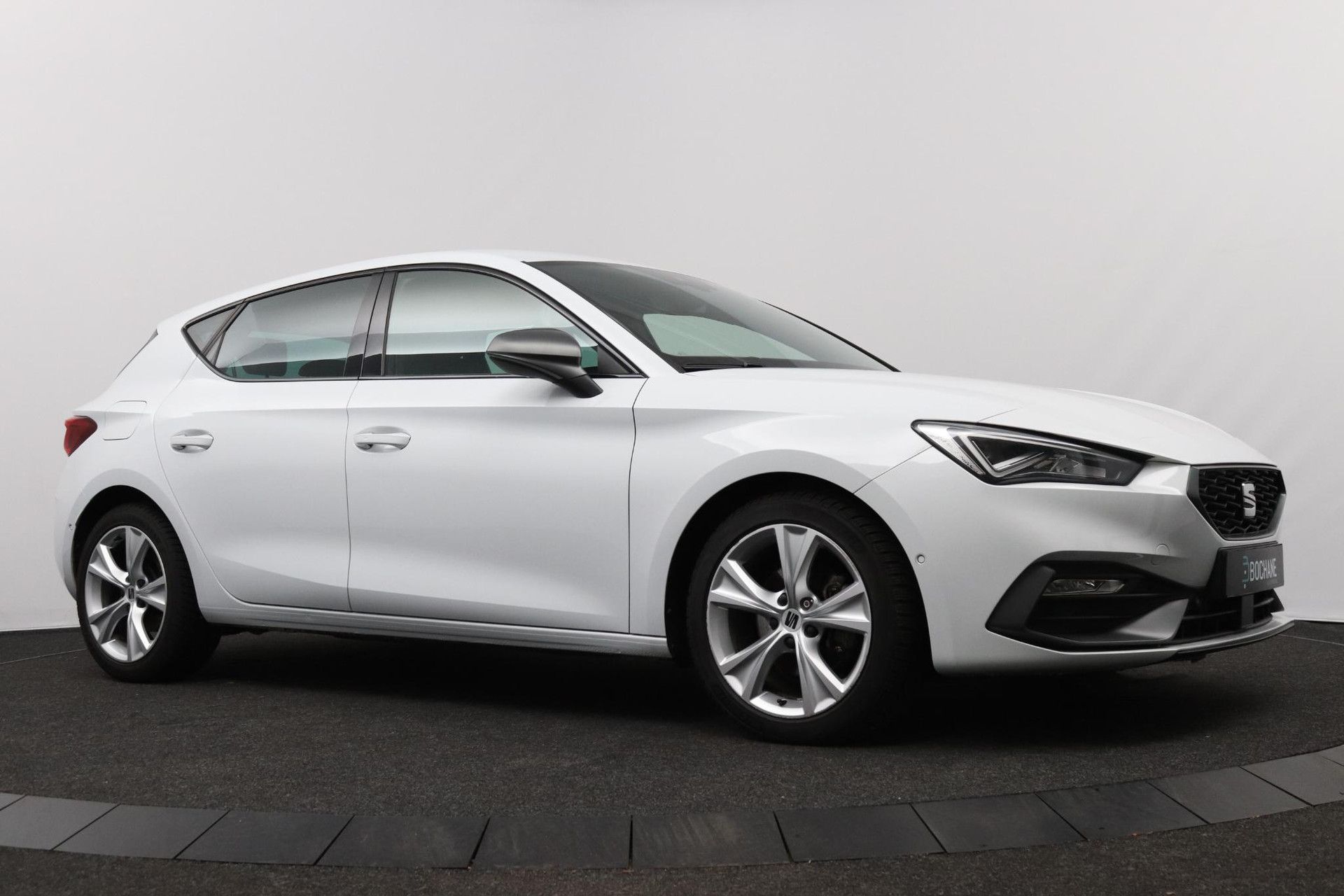 SEAT Leon met kenteken K-717-SB – detailfoto