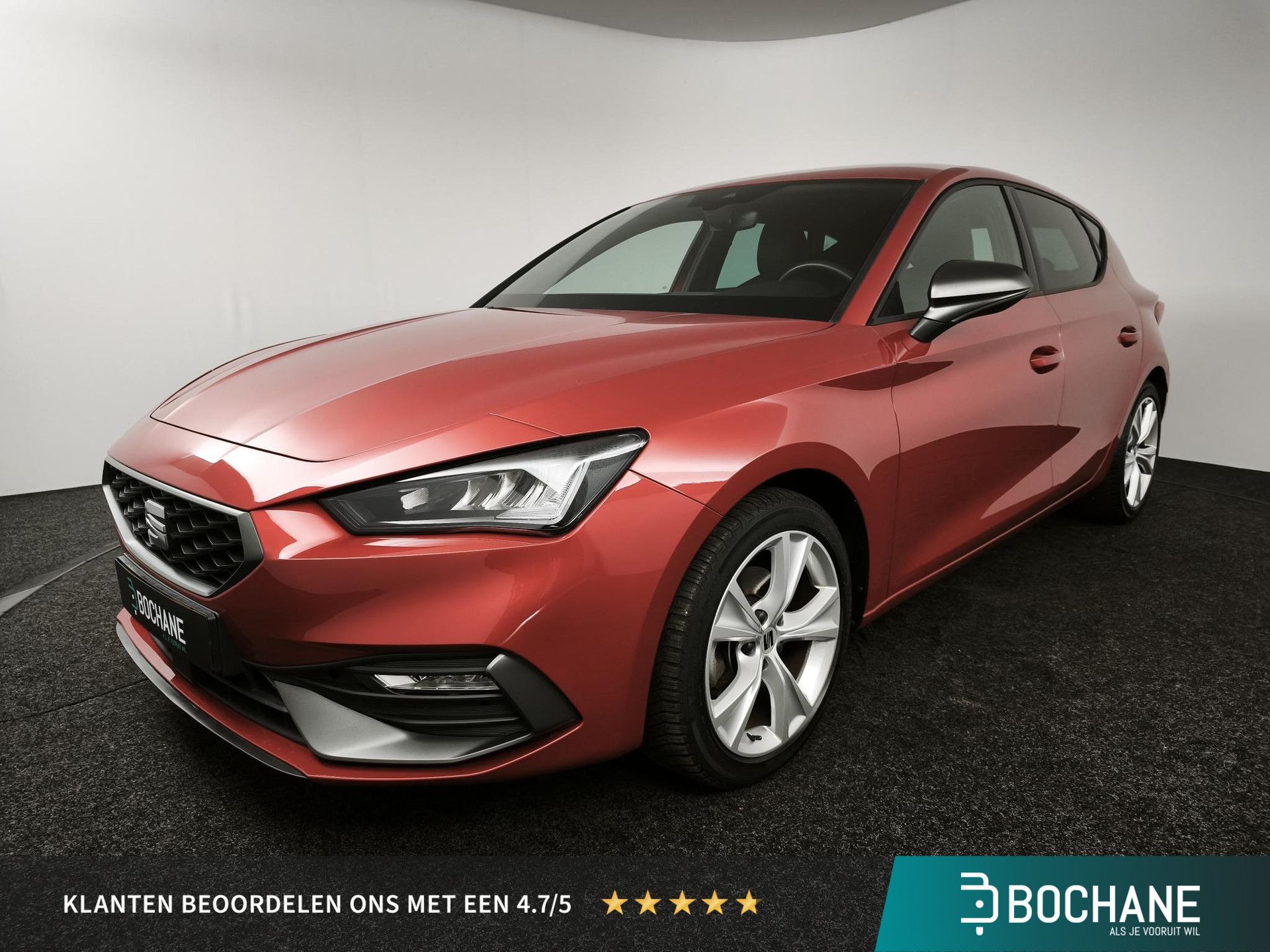 SEAT Leon met kenteken P-227-HR – vooraanzicht
