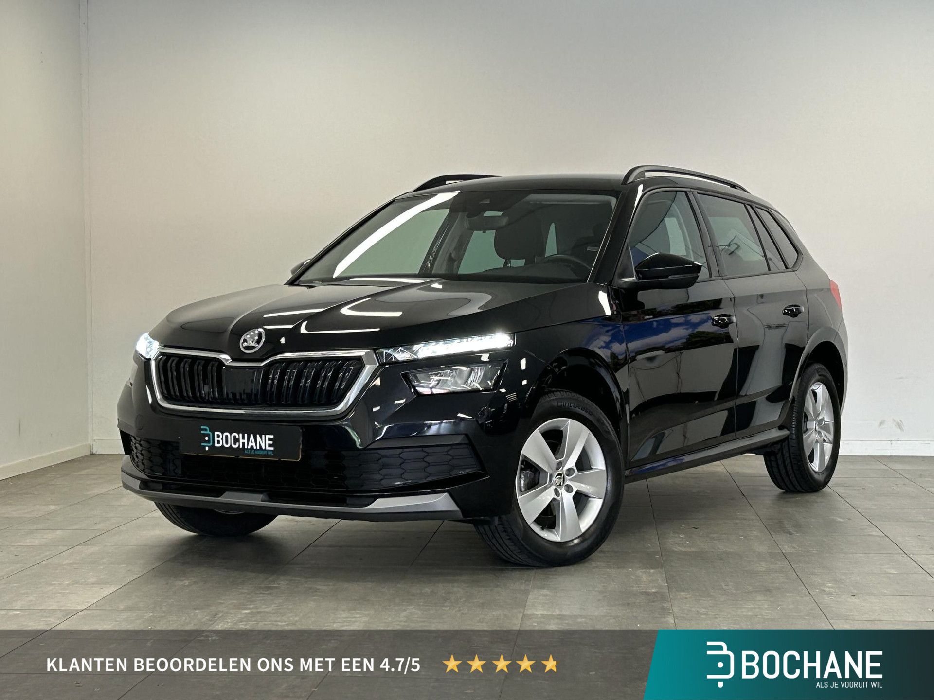 Skoda Kamiq met kenteken P-836-KB – vooraanzicht