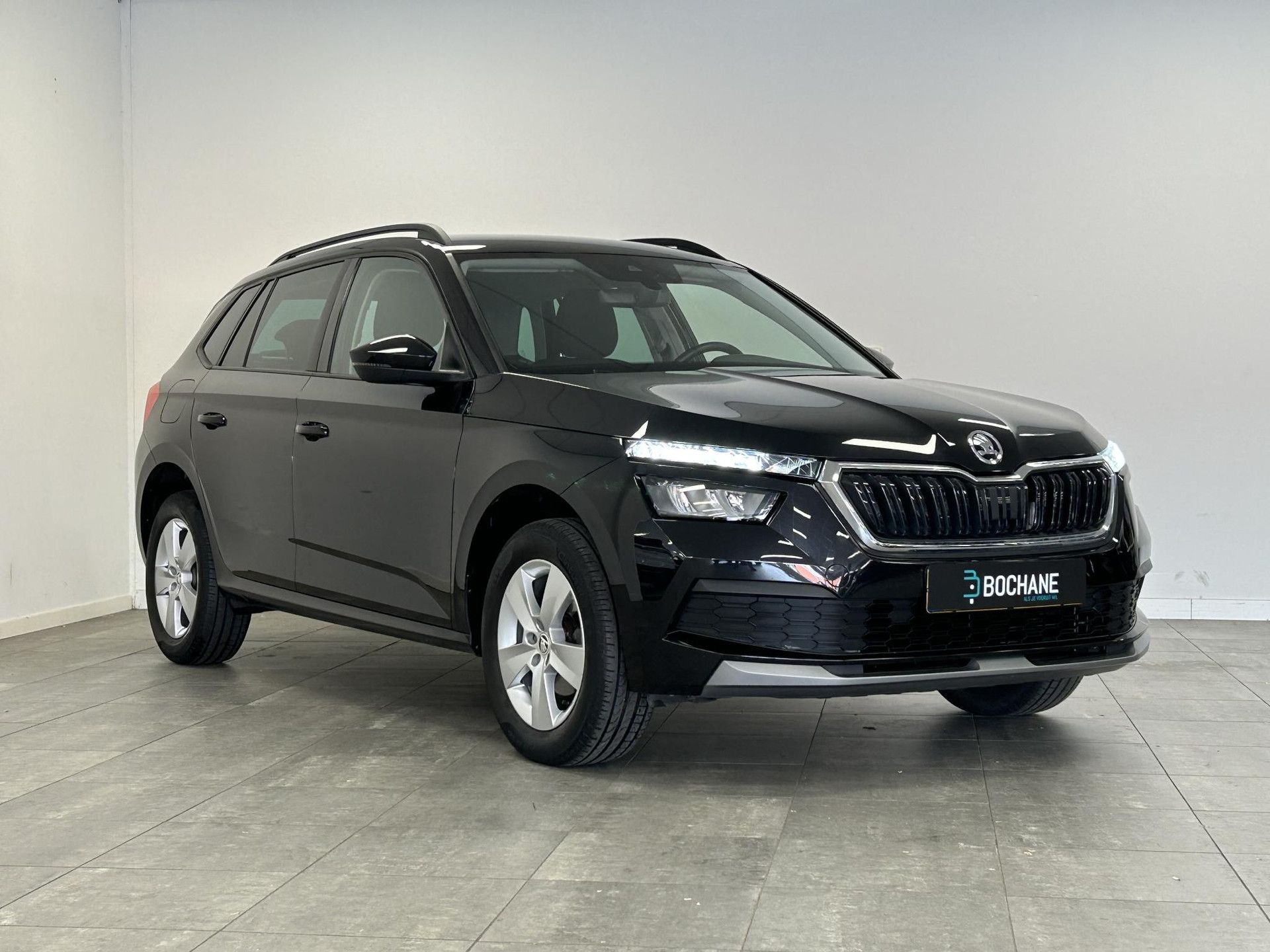 Skoda Kamiq met kenteken P-836-KB – detailfoto