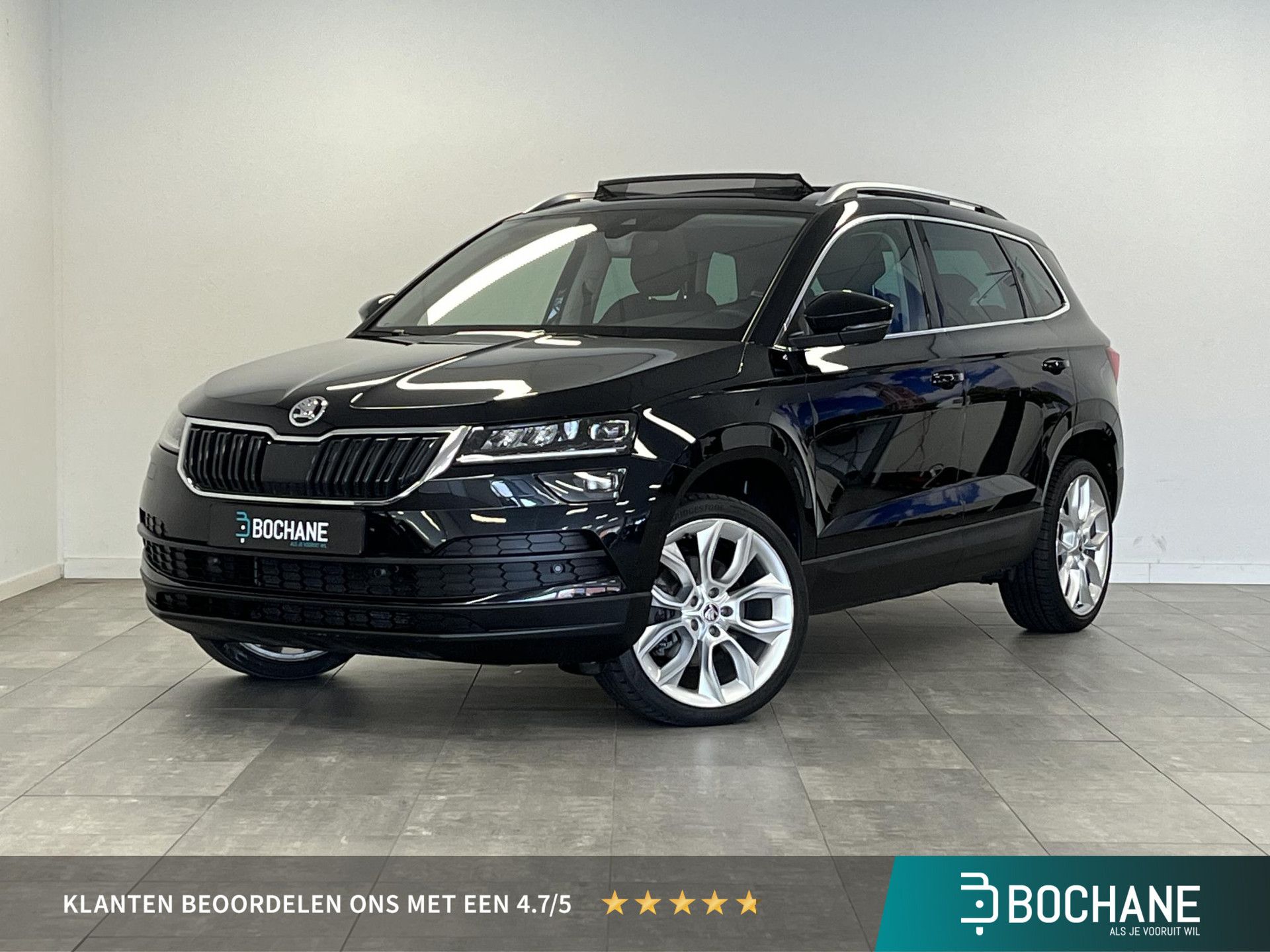 Skoda Karoq met kenteken K-446-XL – vooraanzicht