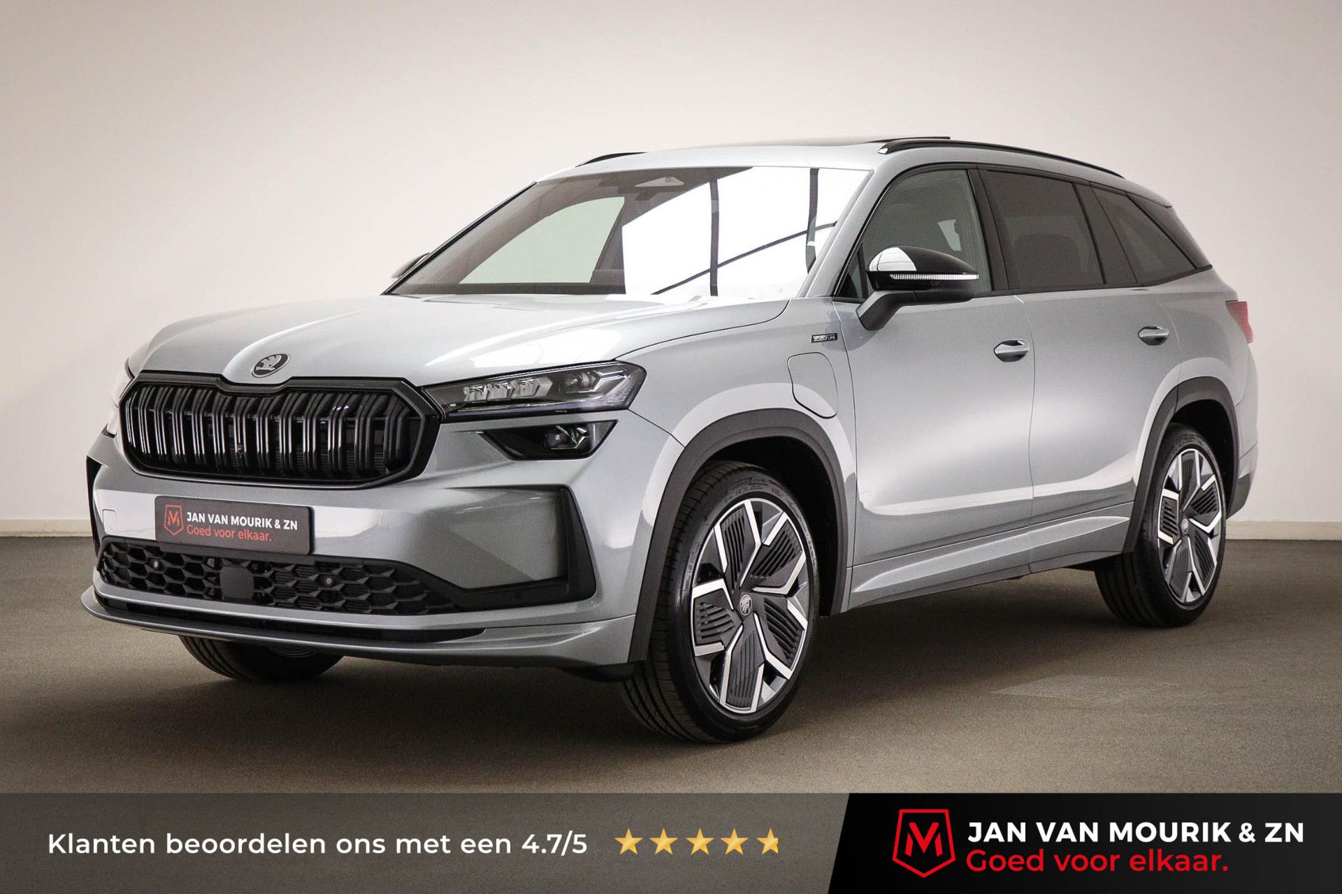 Skoda Kodiaq met kenteken KDN-65-V – vooraanzicht