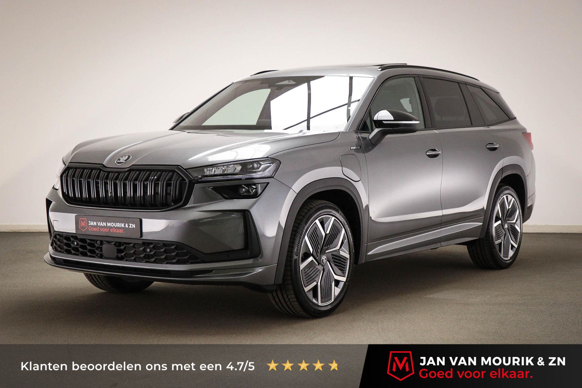 Skoda Kodiaq met kenteken KDP-46-G – vooraanzicht