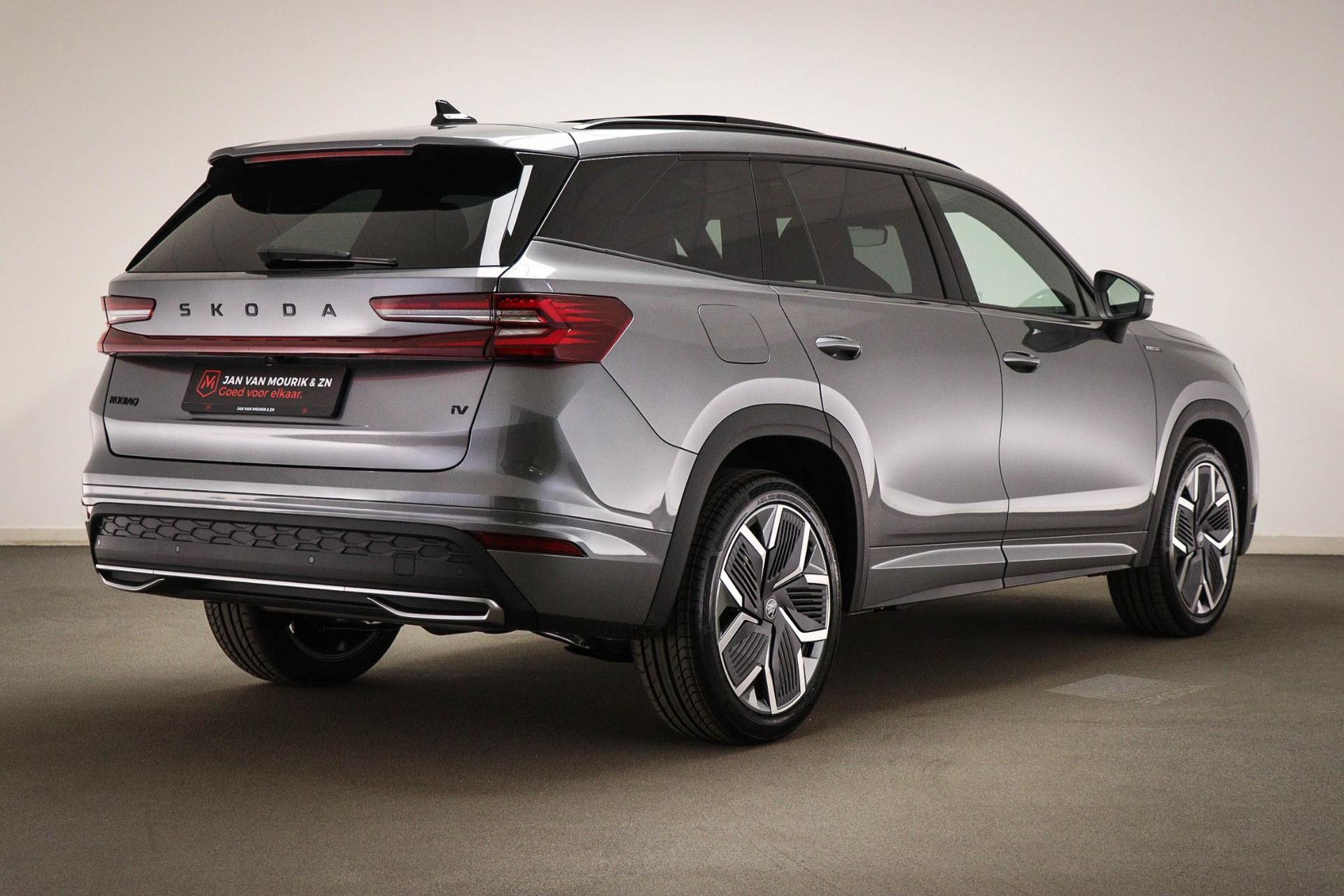 Skoda Kodiaq met kenteken KDP-46-G – achteraanzicht