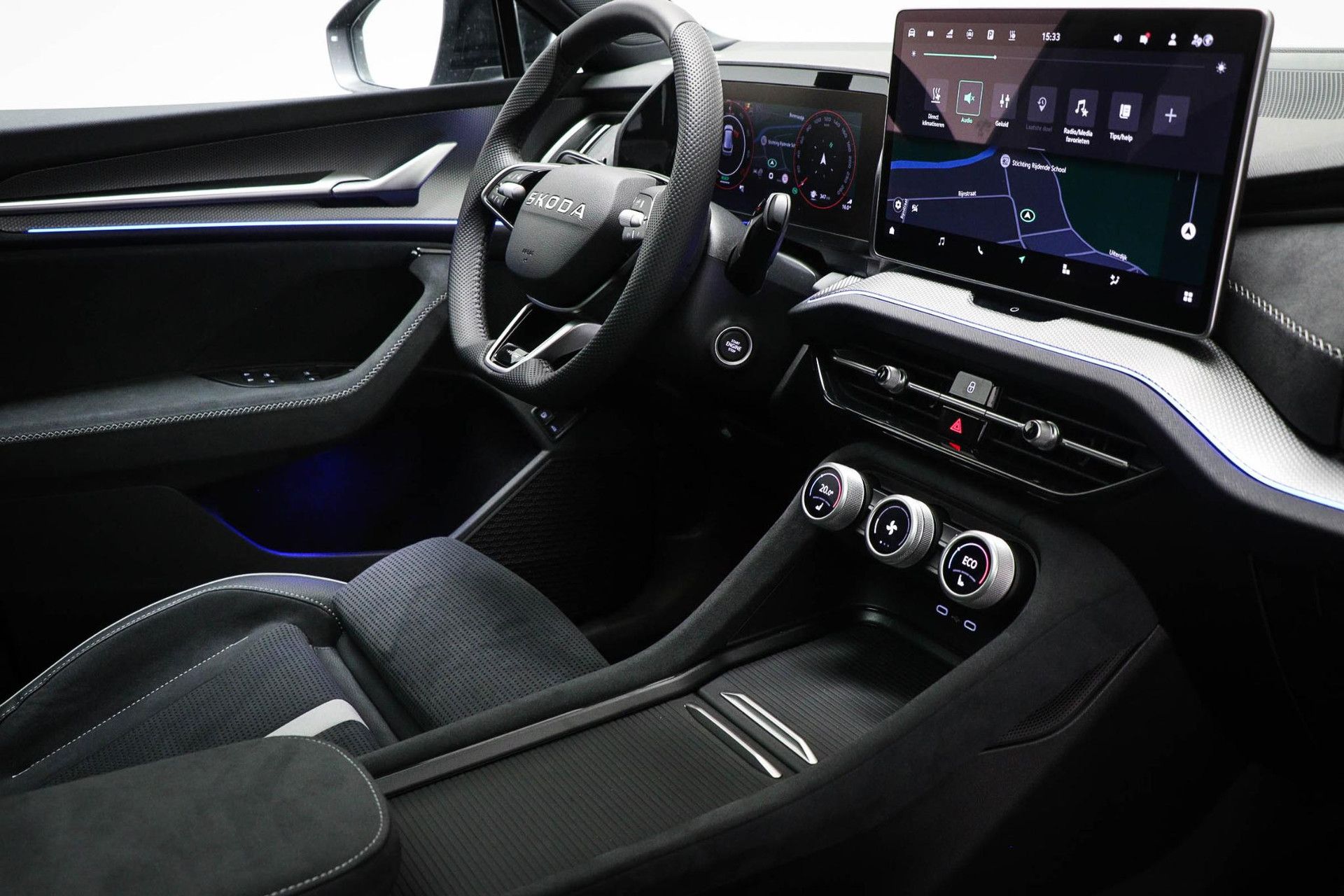 Skoda Kodiaq met kenteken KDP-46-G – dashboard