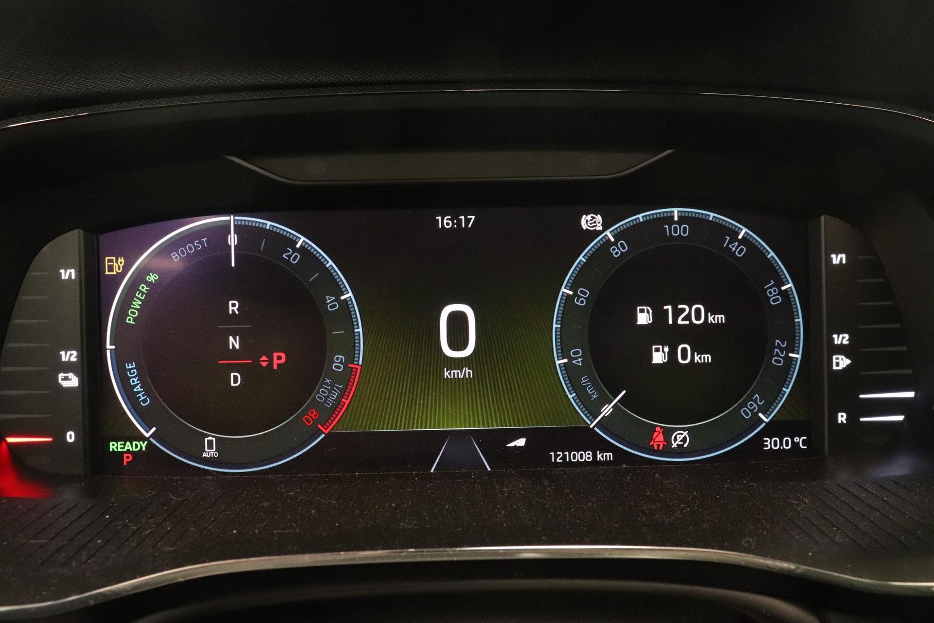 Skoda Octavia met kenteken JGB-26-B – dashboard