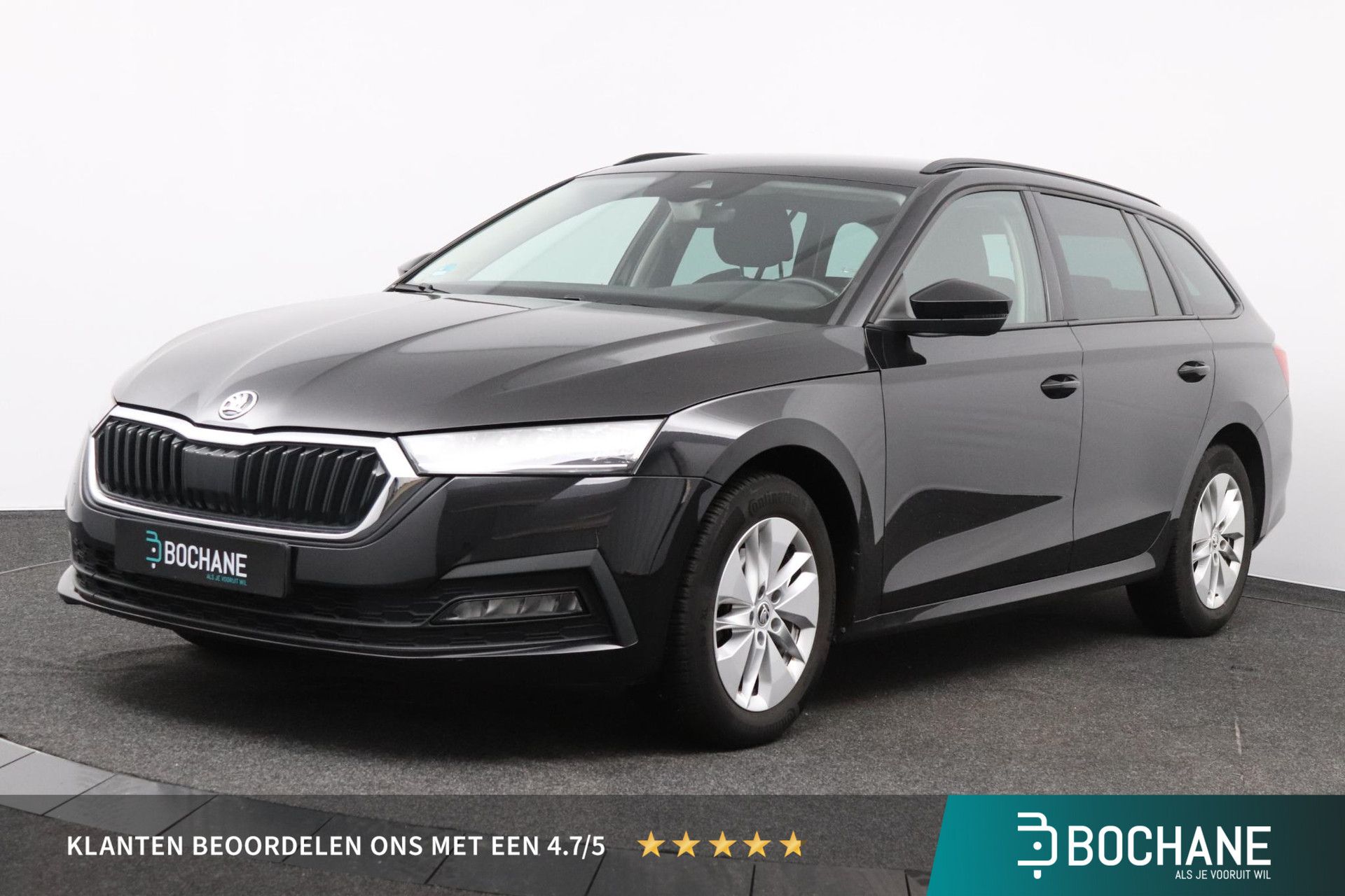 Skoda Octavia met kenteken S-403-GK – vooraanzicht
