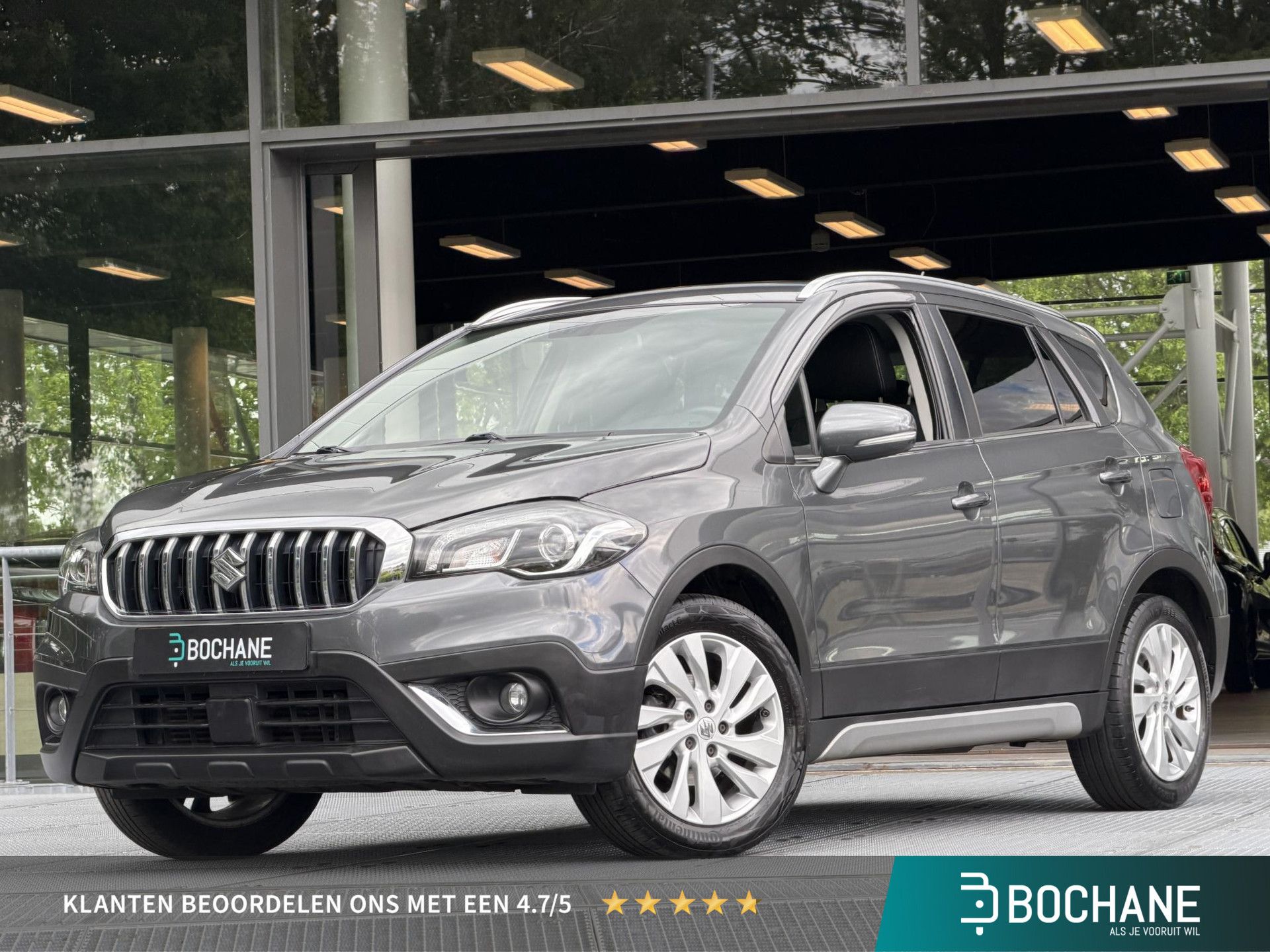 Suzuki S-Cross met kenteken H-478-BT – vooraanzicht