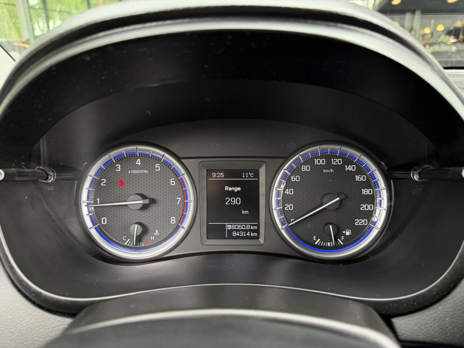 Suzuki S-Cross met kenteken H-478-BT – dashboard