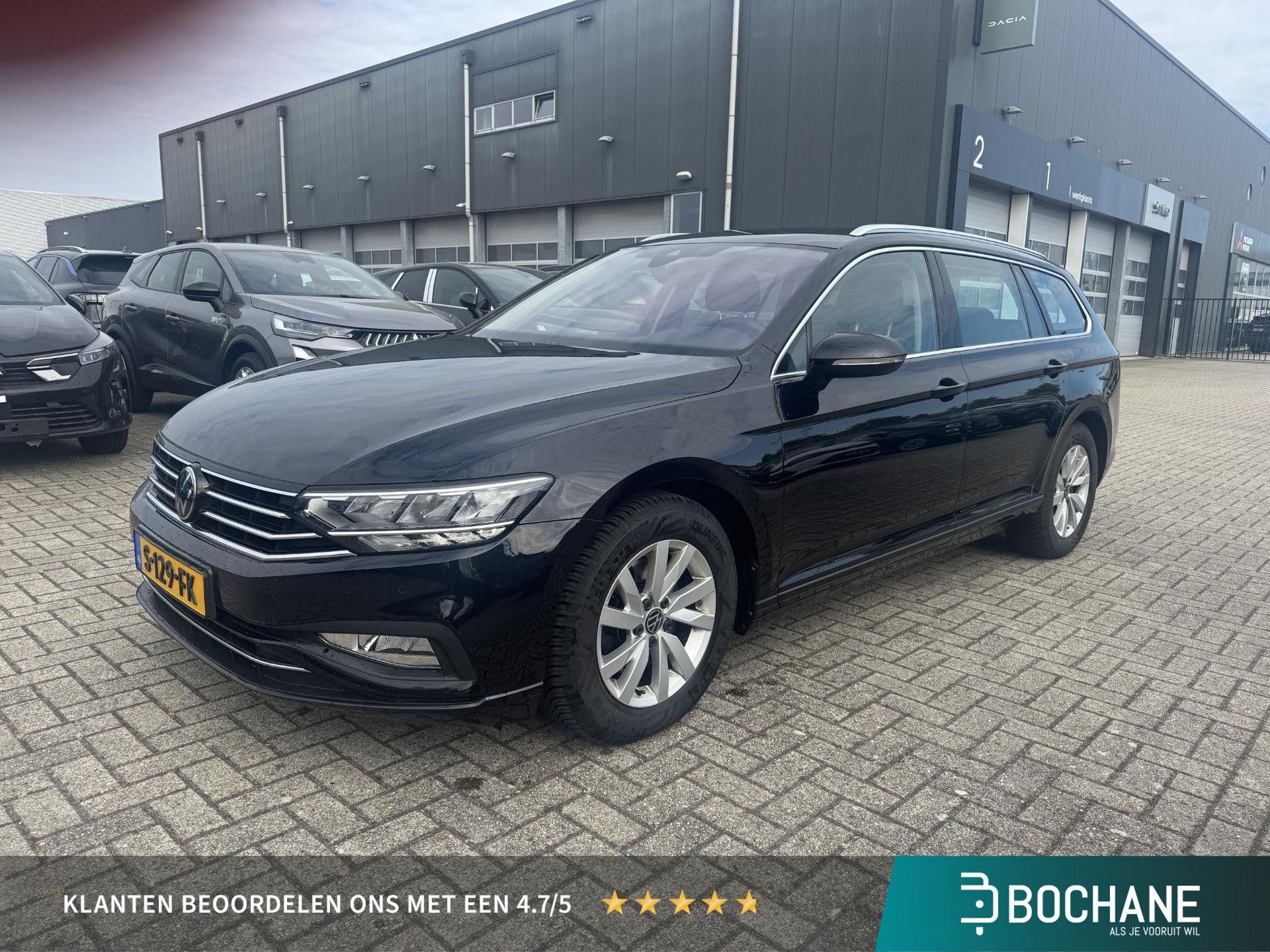 Volkswagen Passat met kenteken S-129-FK – vooraanzicht