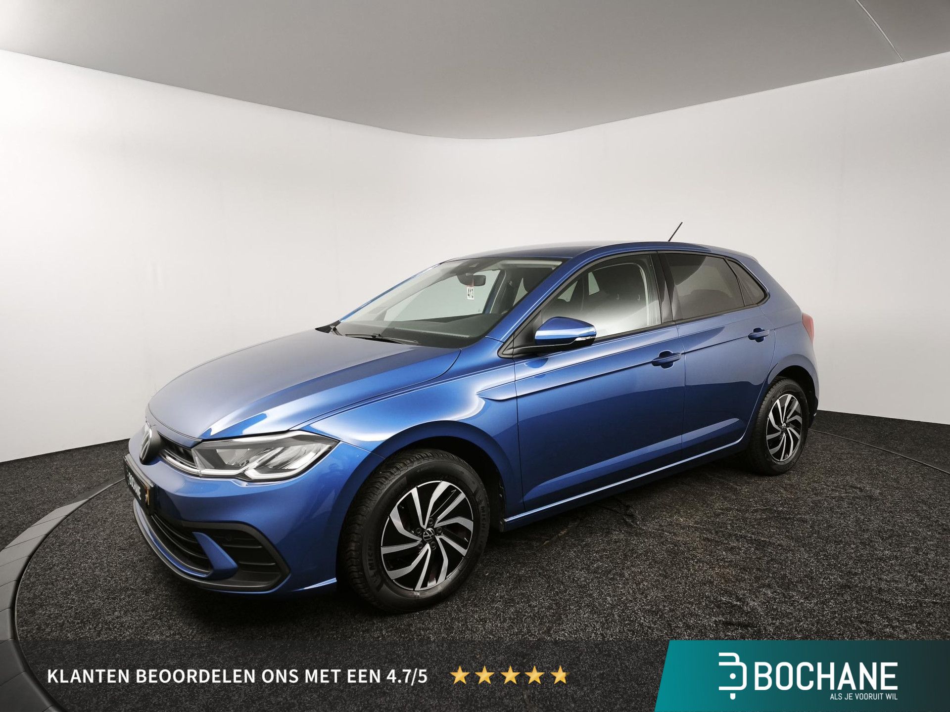 Volkswagen Polo met kenteken P-763-XP – vooraanzicht