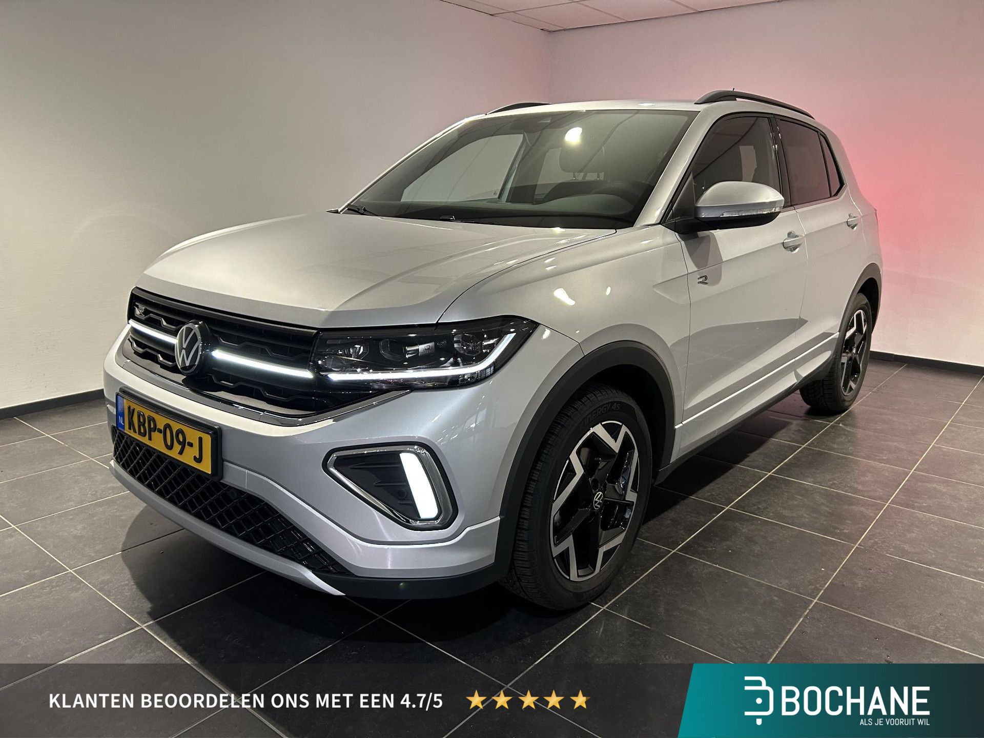 Volkswagen T-Cross met kenteken KBP-09-J – vooraanzicht