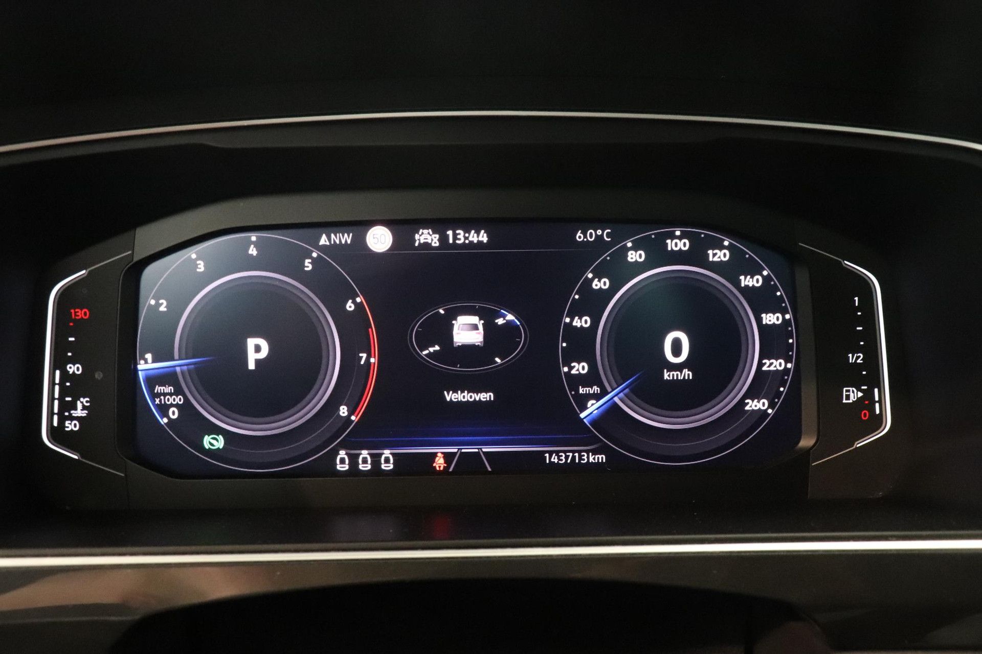 Volkswagen Tiguan met kenteken K-241-ZB – dashboard