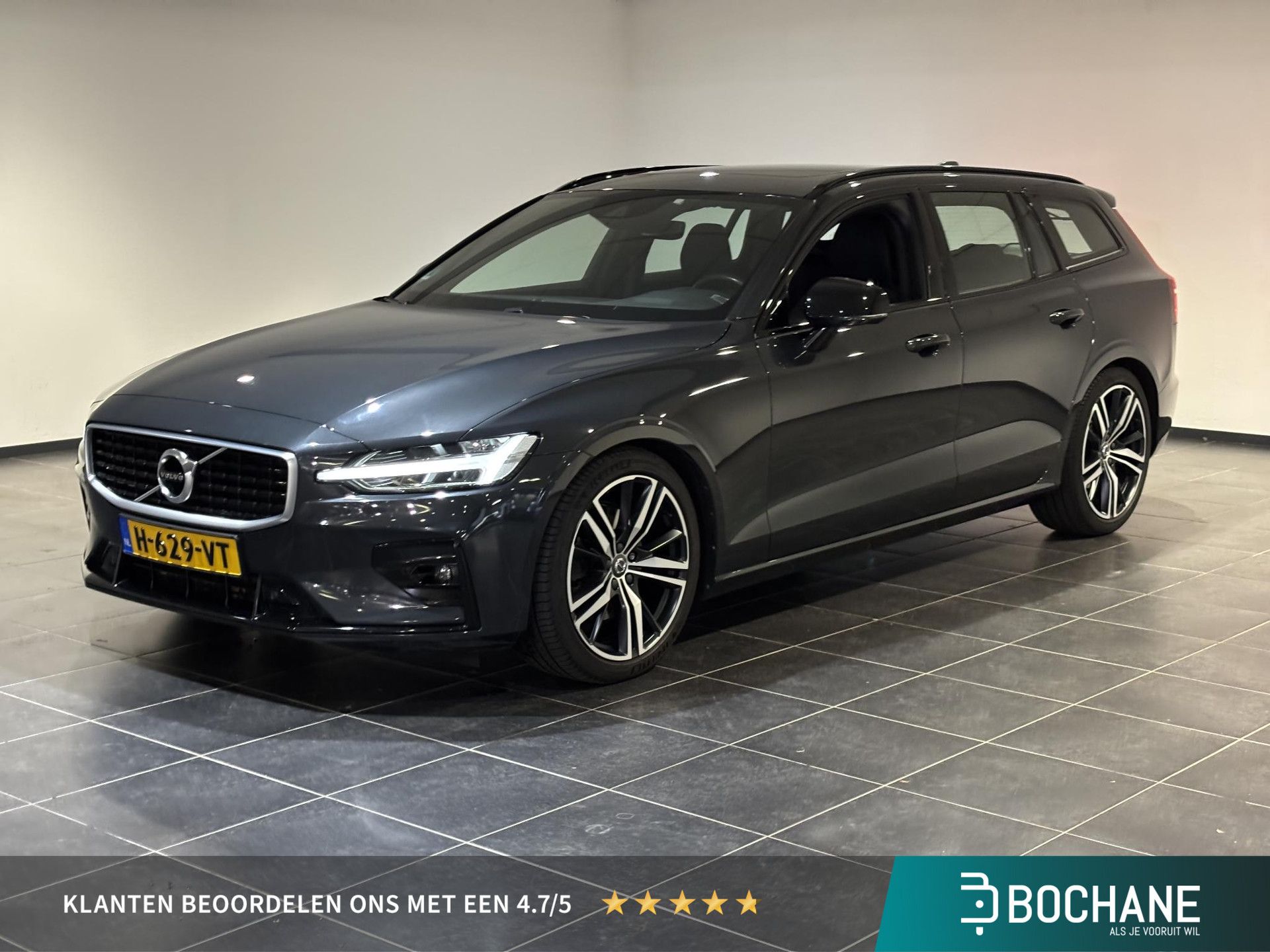Volvo V60 met kenteken H-629-VT – vooraanzicht