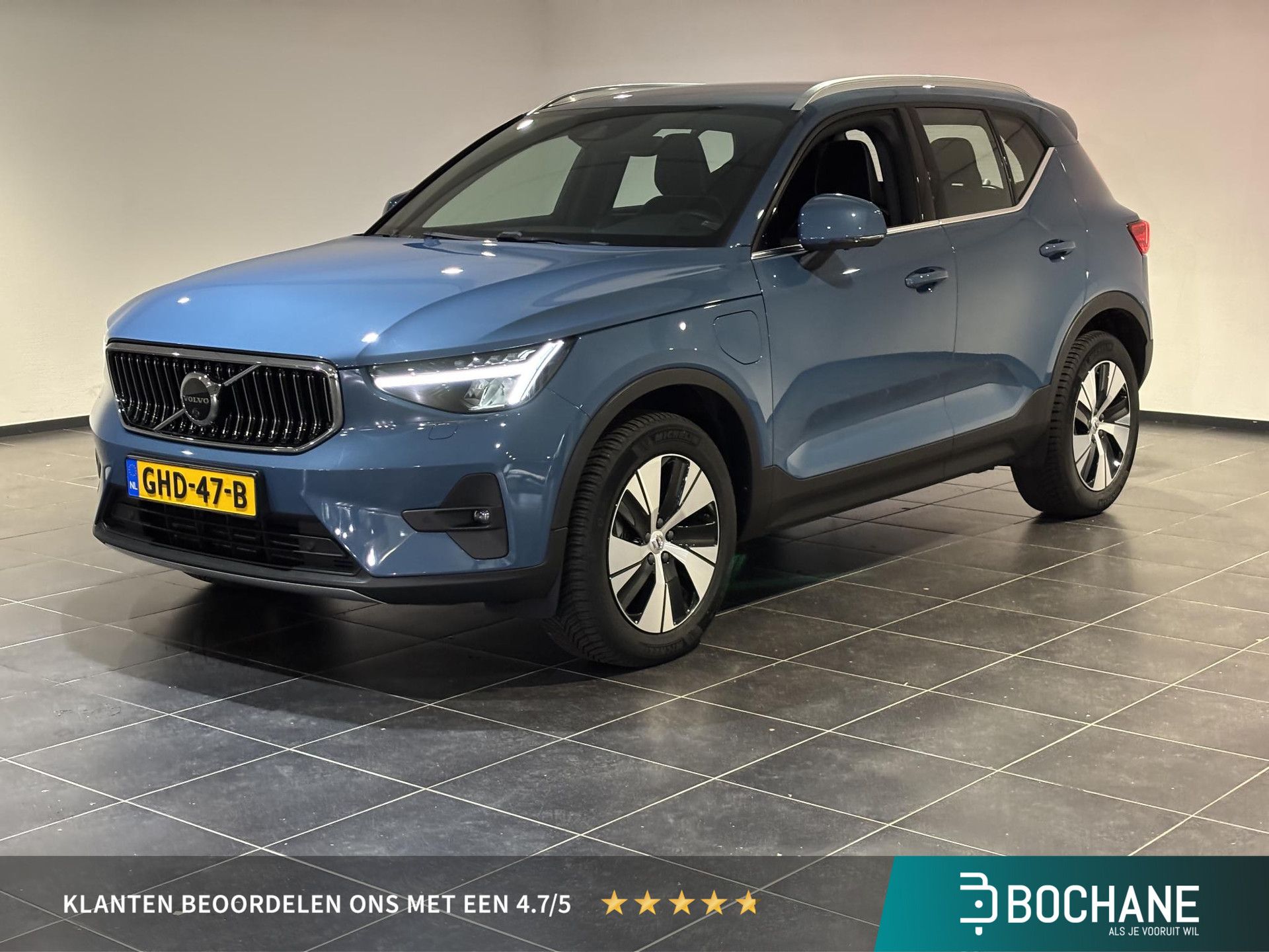 Volvo XC40 met kenteken GHD-47-B – vooraanzicht