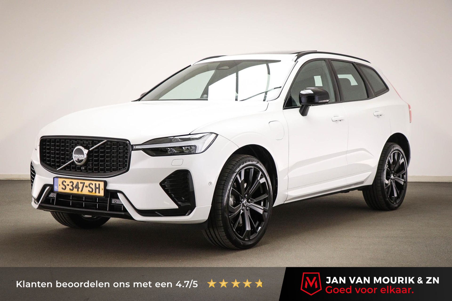 Volvo XC60 met kenteken S-347-SH – vooraanzicht