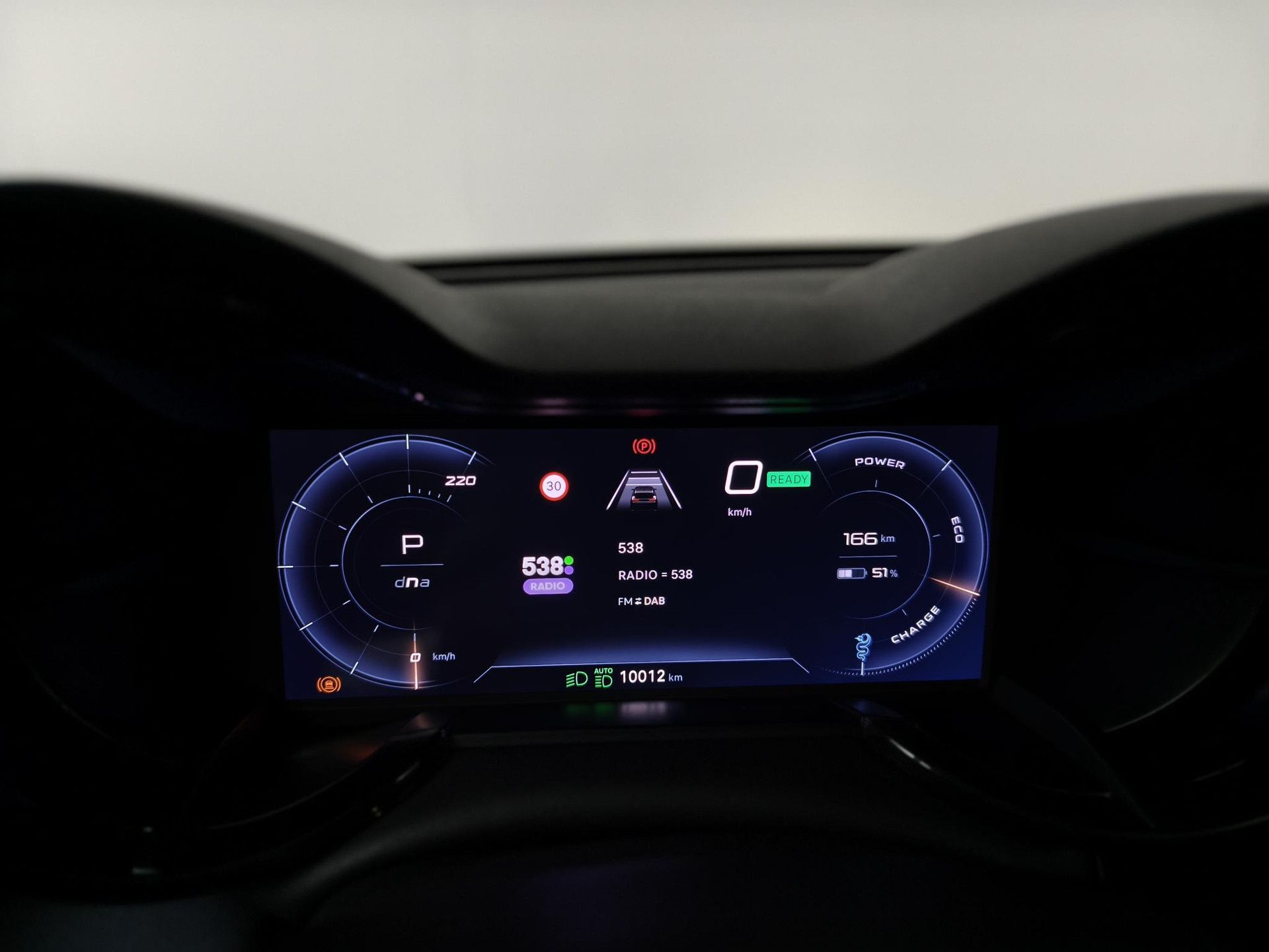 Alfa Romeo Junior met kenteken KFH-42-H – dashboard