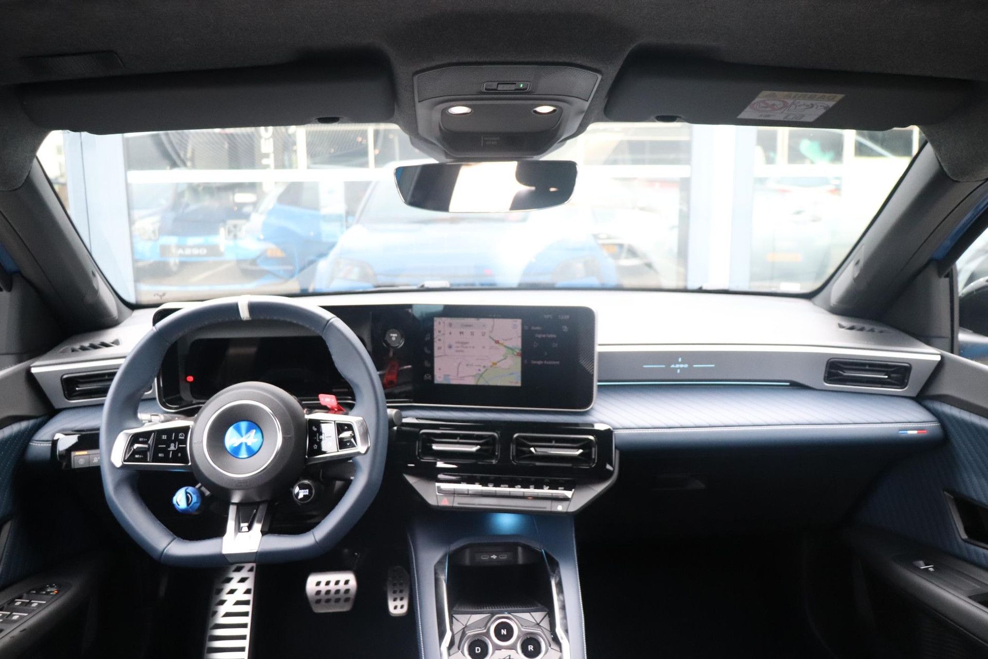 Alpine A290 – dashboard