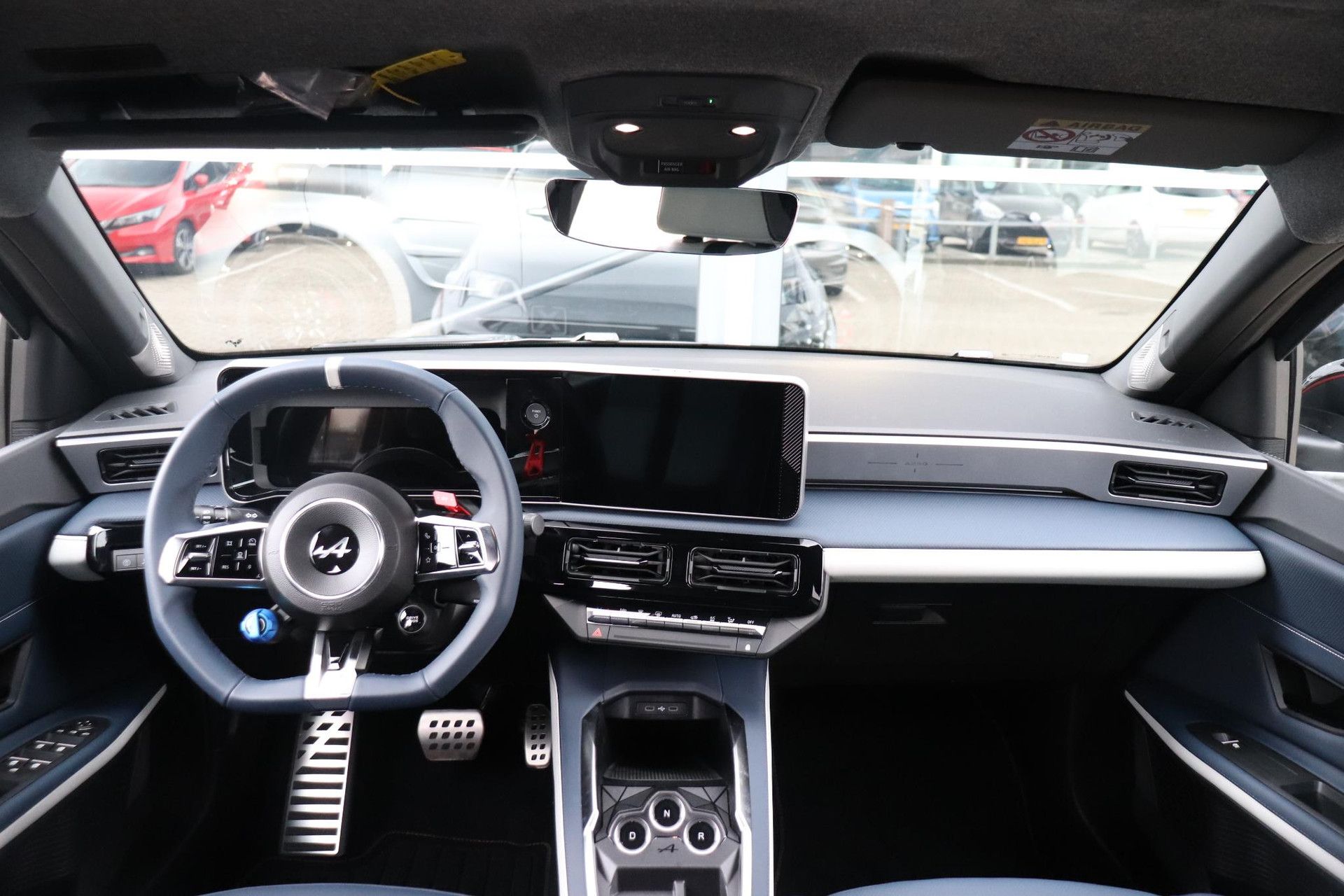 Alpine A290 – dashboard