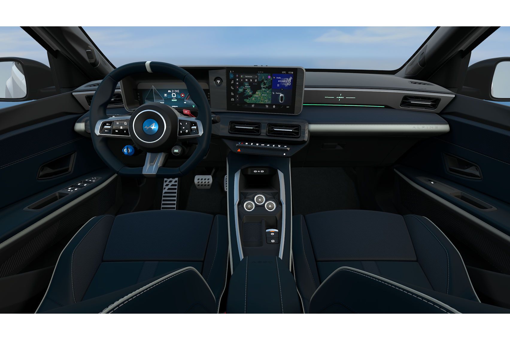 Alpine A290 – detailfoto