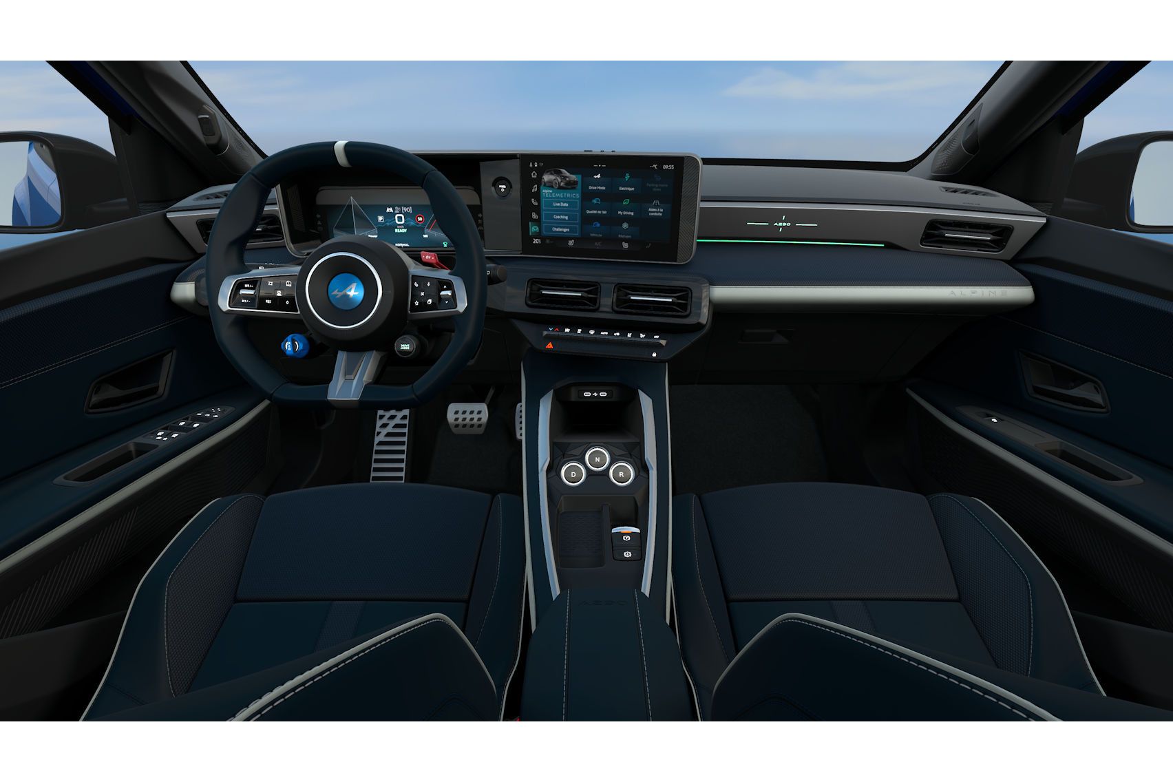 Alpine A290 – detailfoto