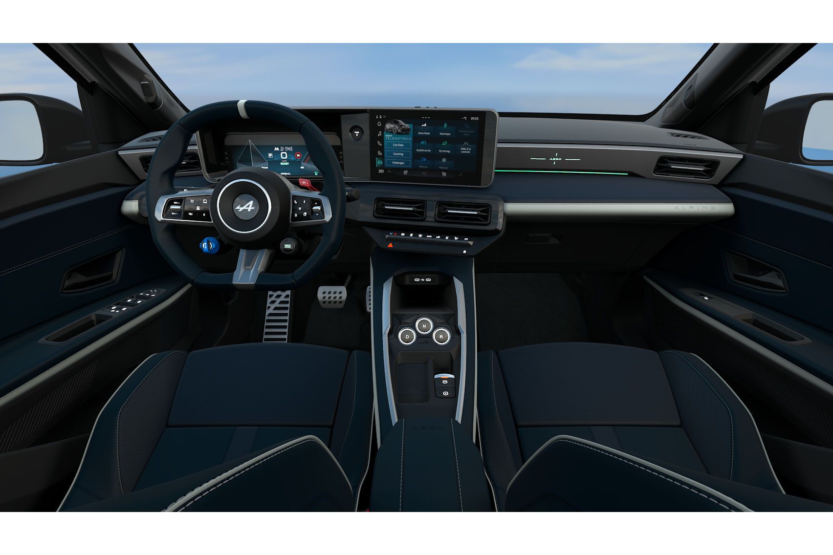 Alpine A290 – detailfoto