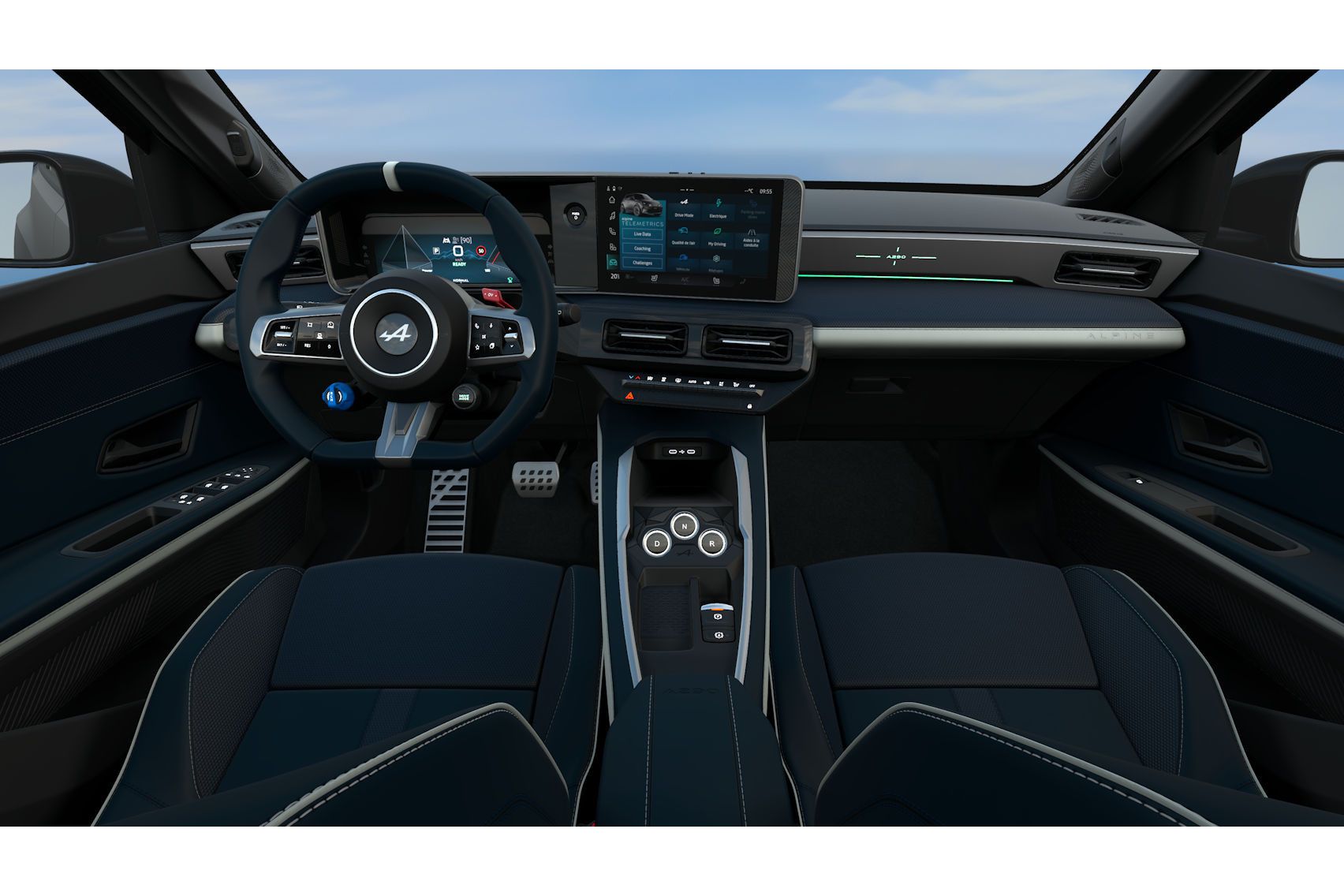 Alpine A290 – detailfoto