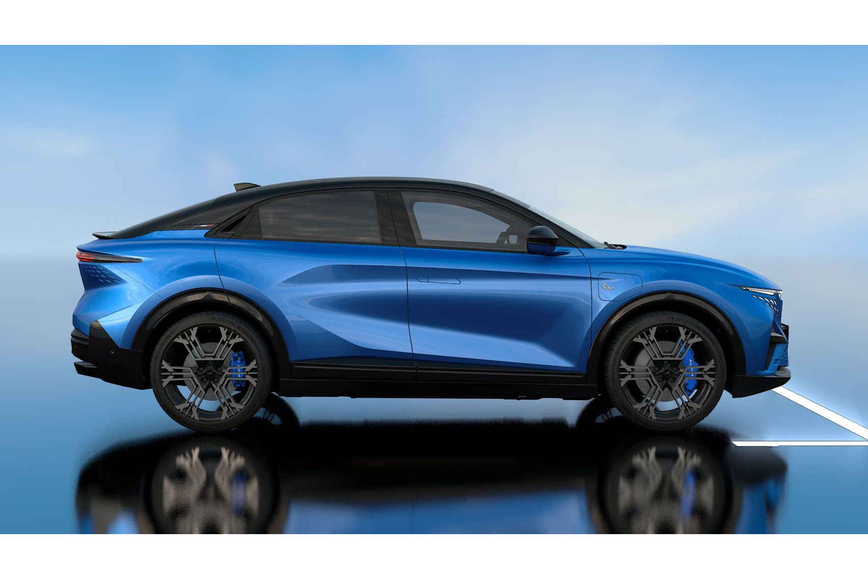 Alpine A390 – interieur