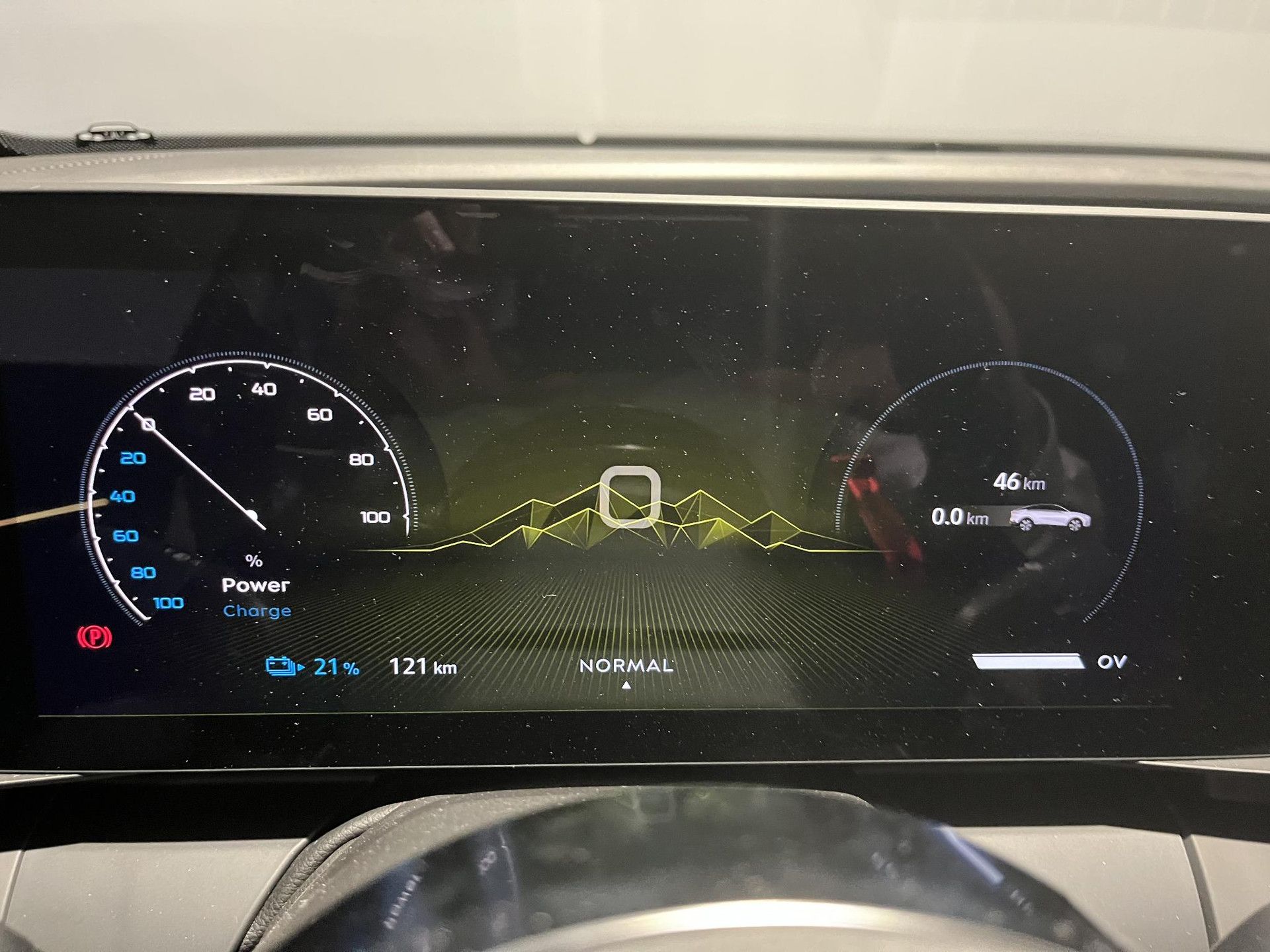 Alpine A390 – dashboard