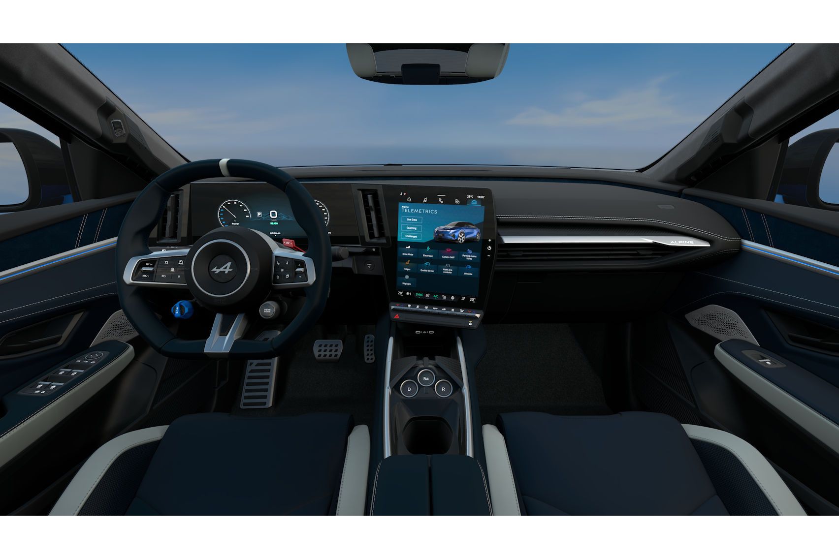 Alpine A390 – detailfoto