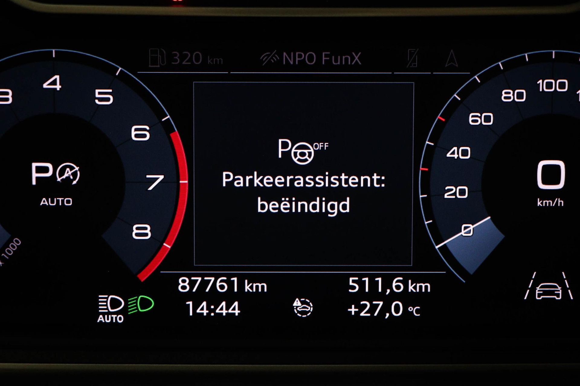 Audi A1 met kenteken X-192-FB – detailfoto