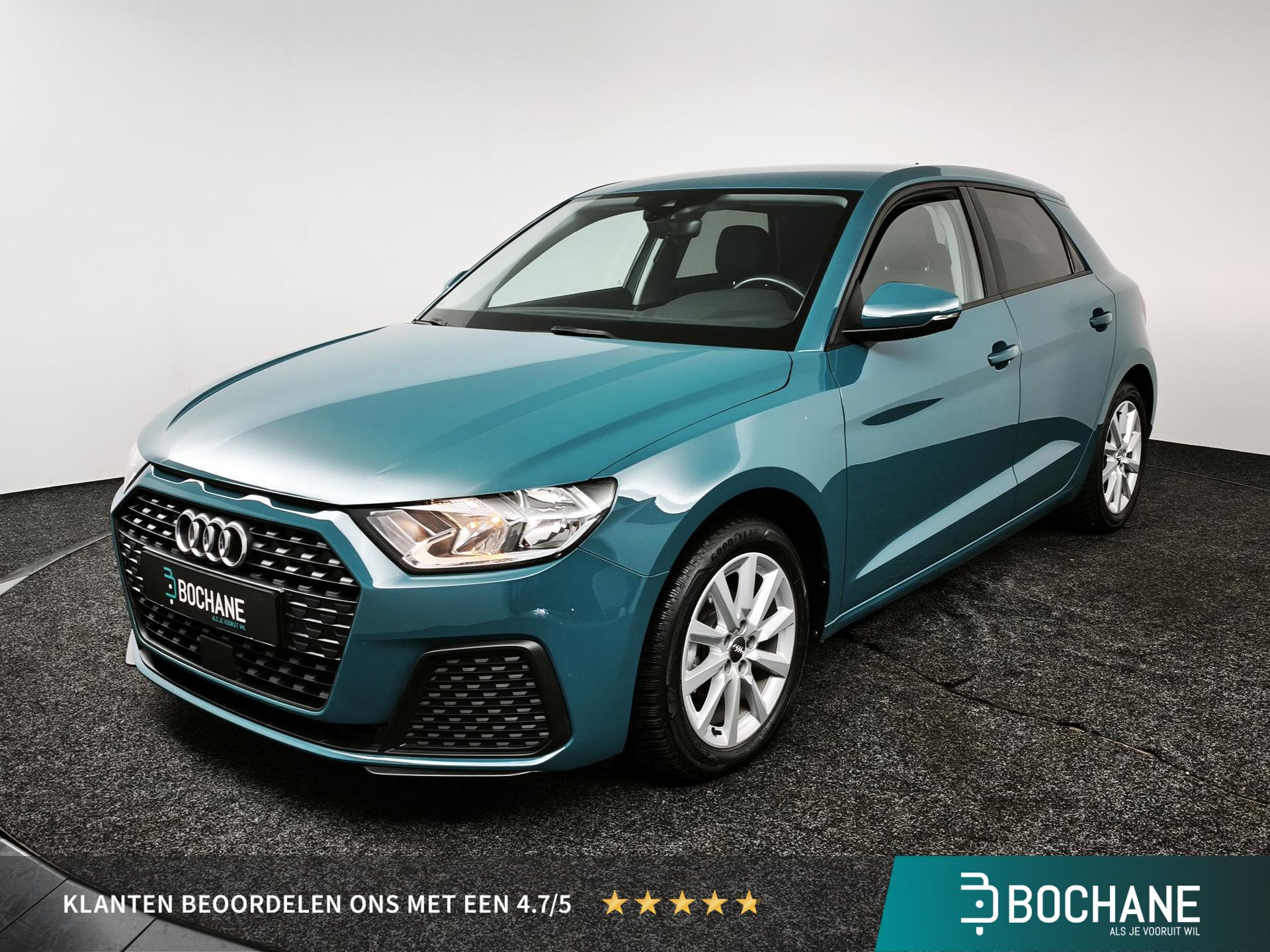 Audi A1Sportback met kenteken H-315-RF – vooraanzicht