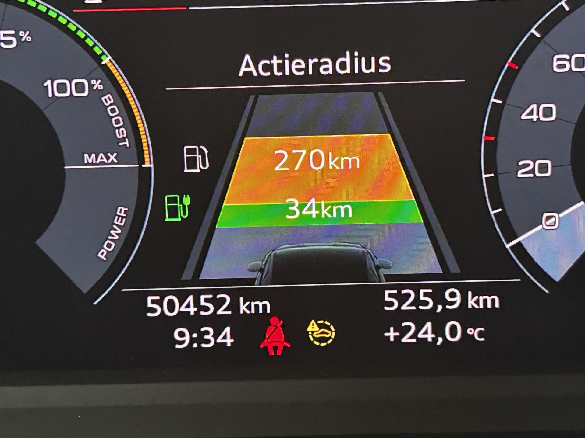 Audi A3 met kenteken GGJ-80-P – dashboard