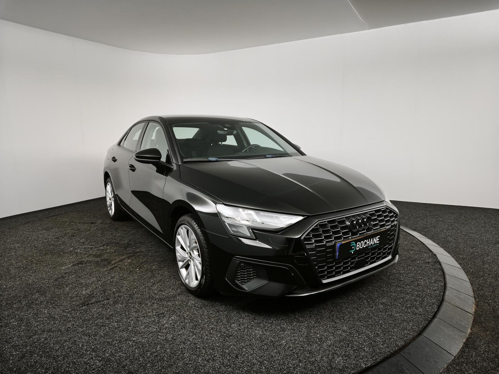 Audi A3 met kenteken K-424-HH – detailfoto