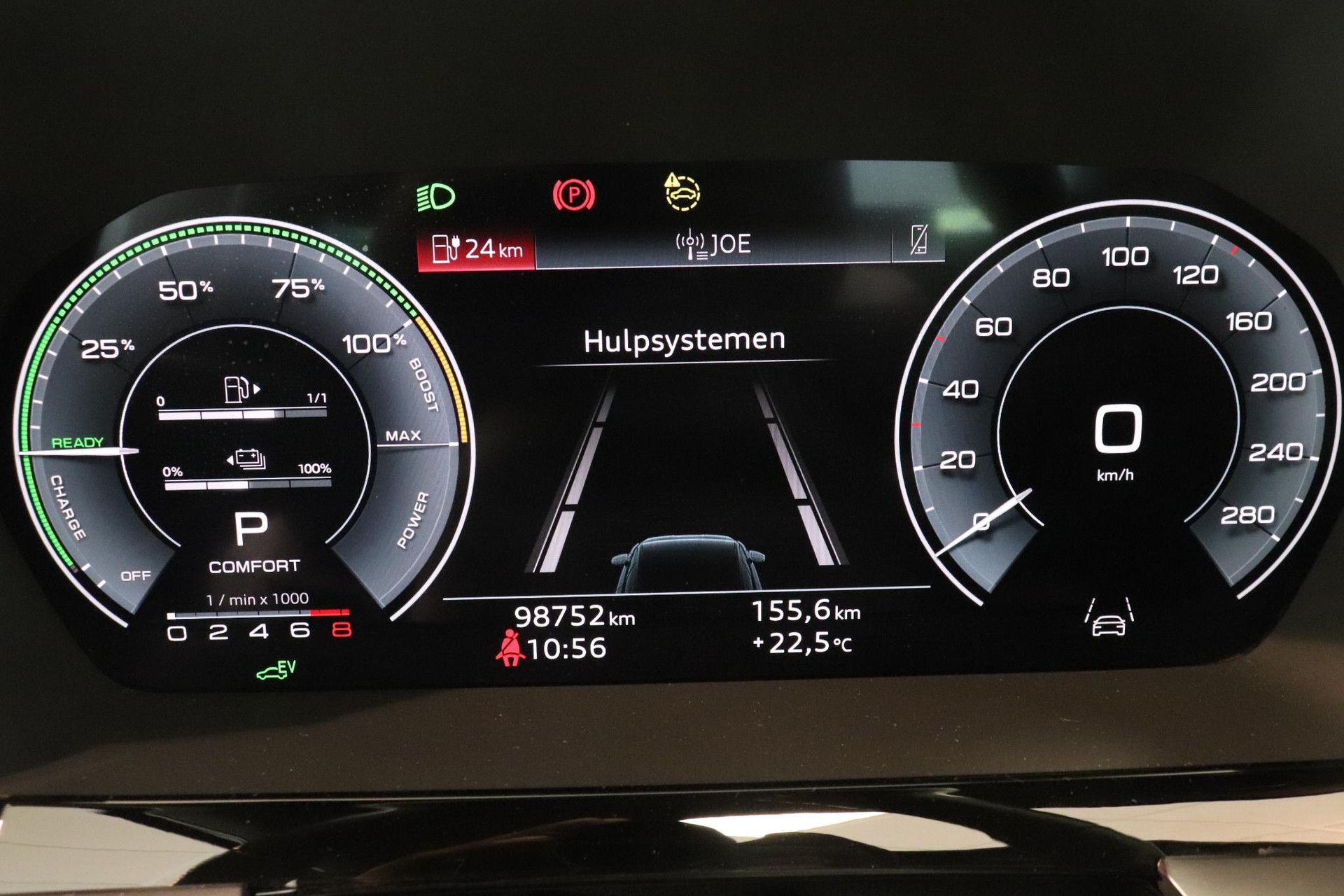 Audi A3 met kenteken KHK-34-H – dashboard