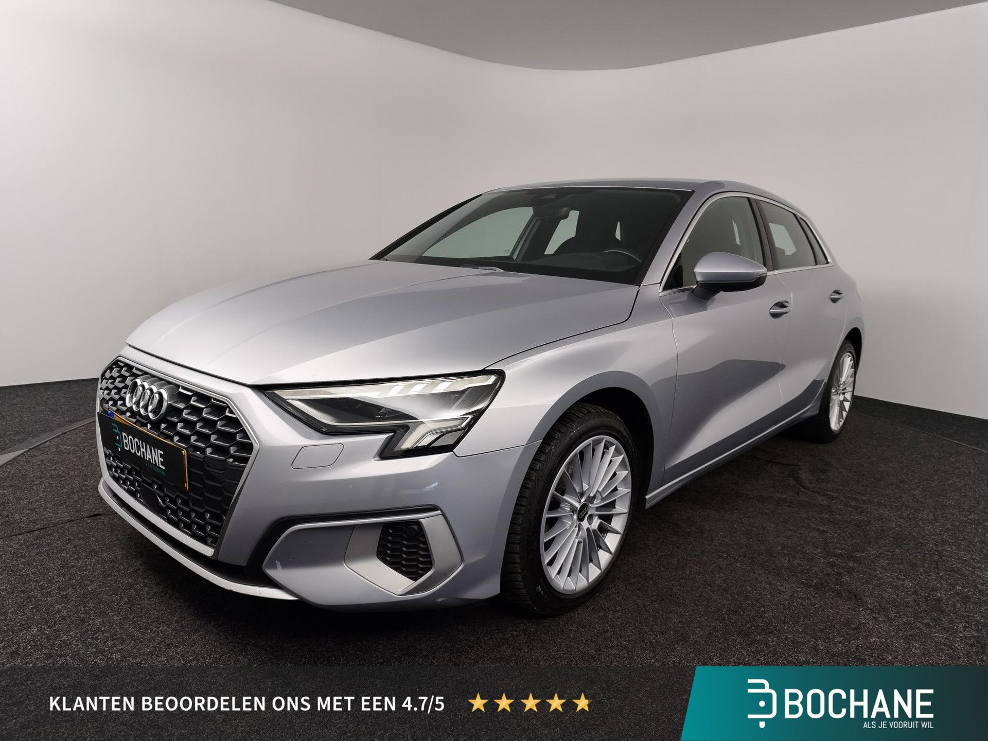 Audi A3 met kenteken N-804-XL – vooraanzicht