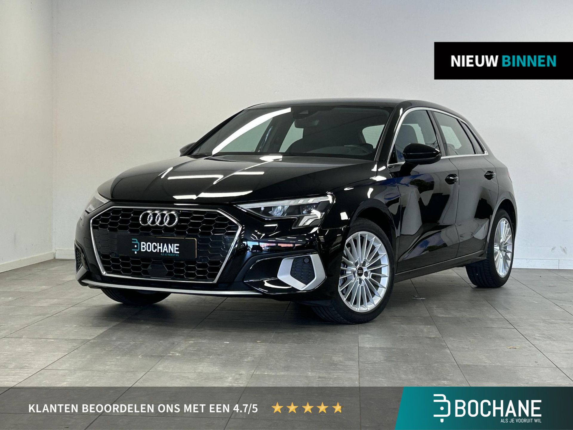Audi A3 met kenteken N-955-DL – vooraanzicht
