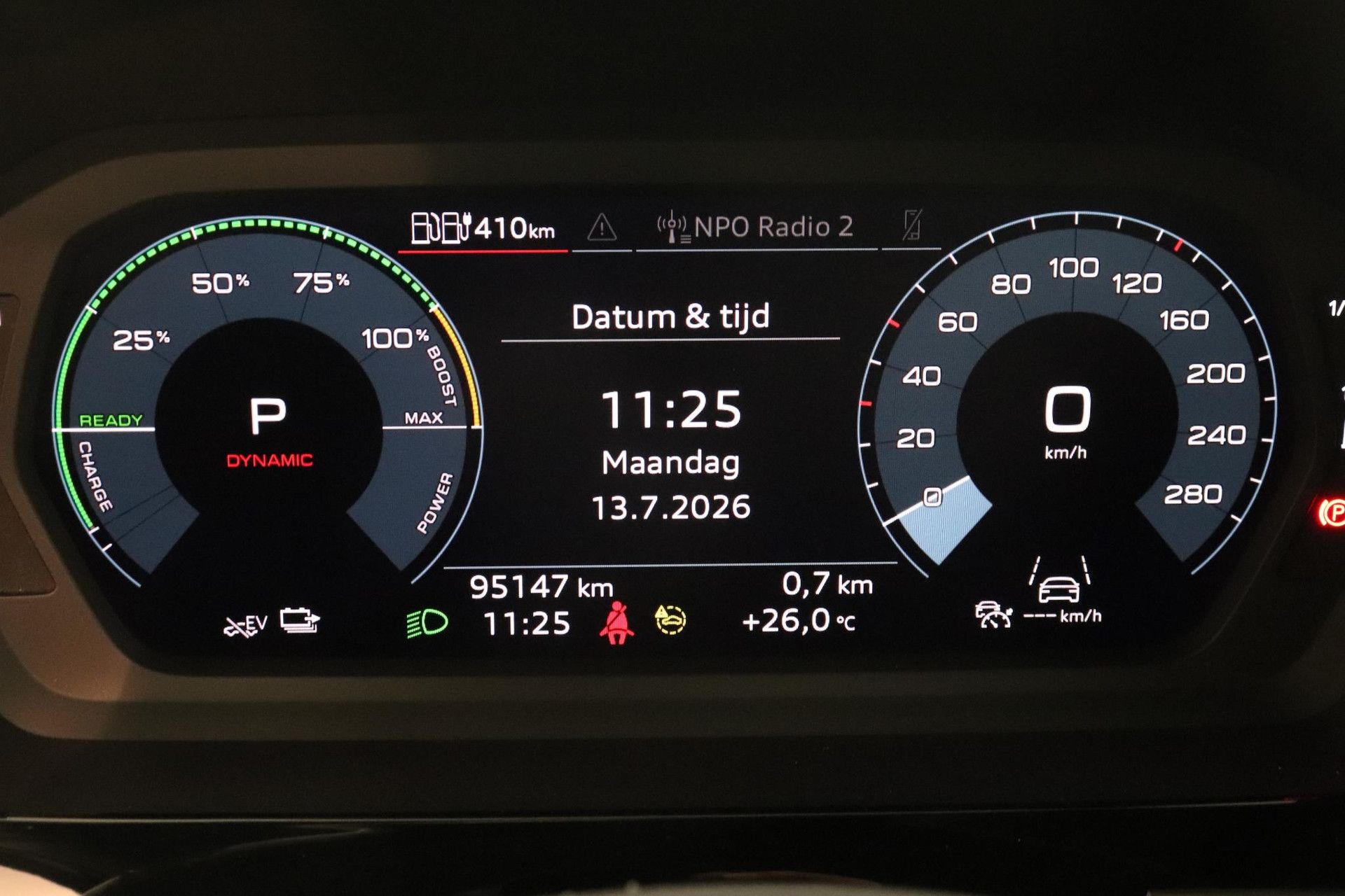 Audi A3 met kenteken T-510-RB – dashboard