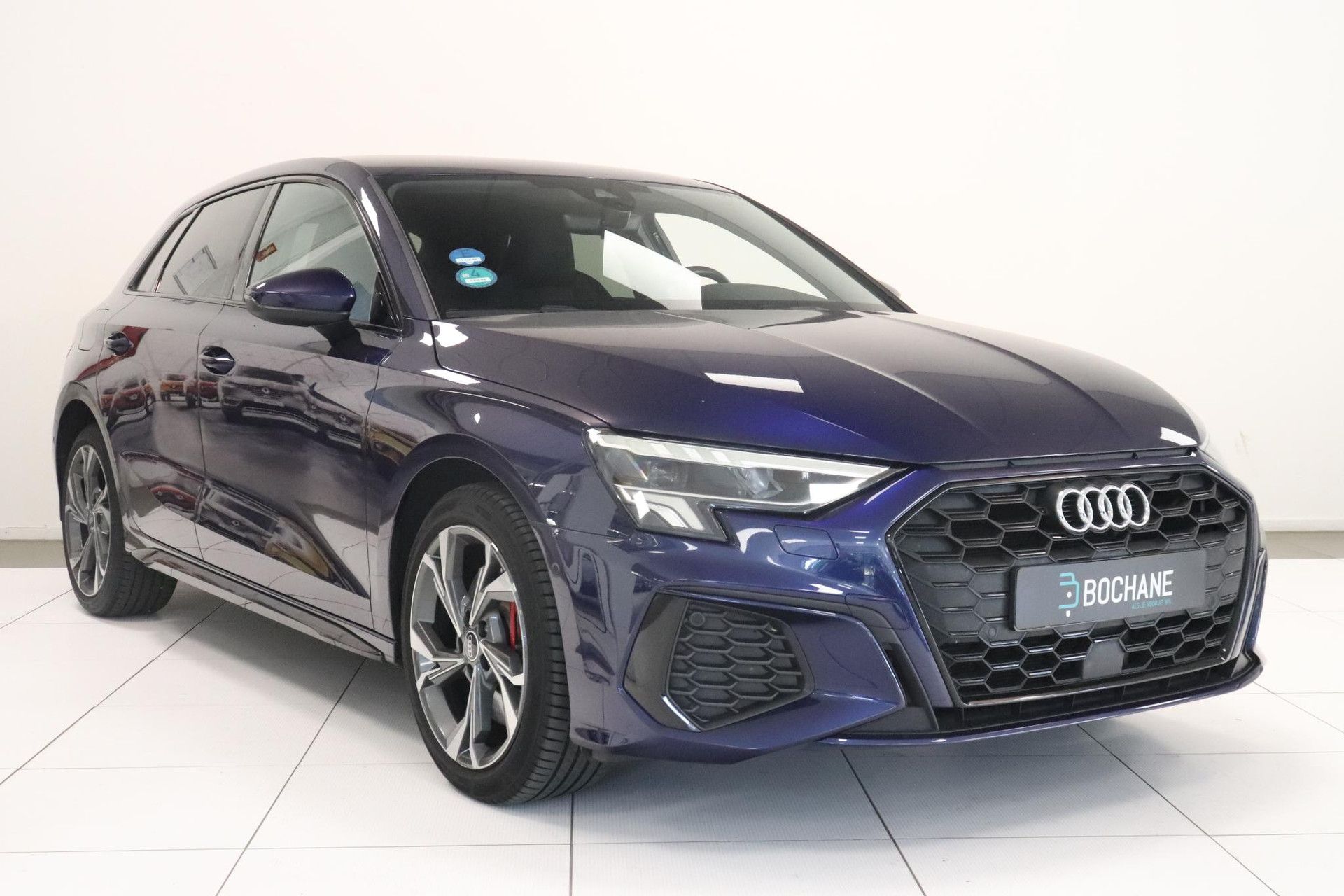 Audi A3 met kenteken T-510-RB – detailfoto