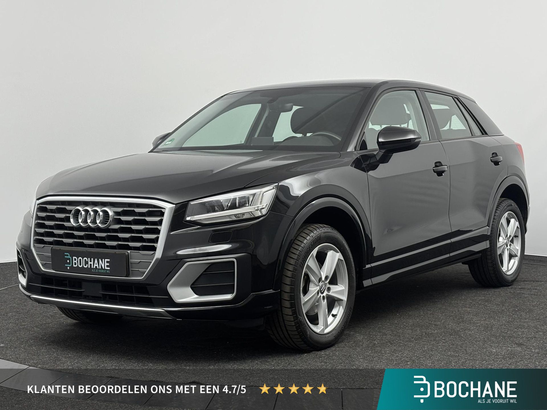 Audi Q2 met kenteken H-749-KG – vooraanzicht