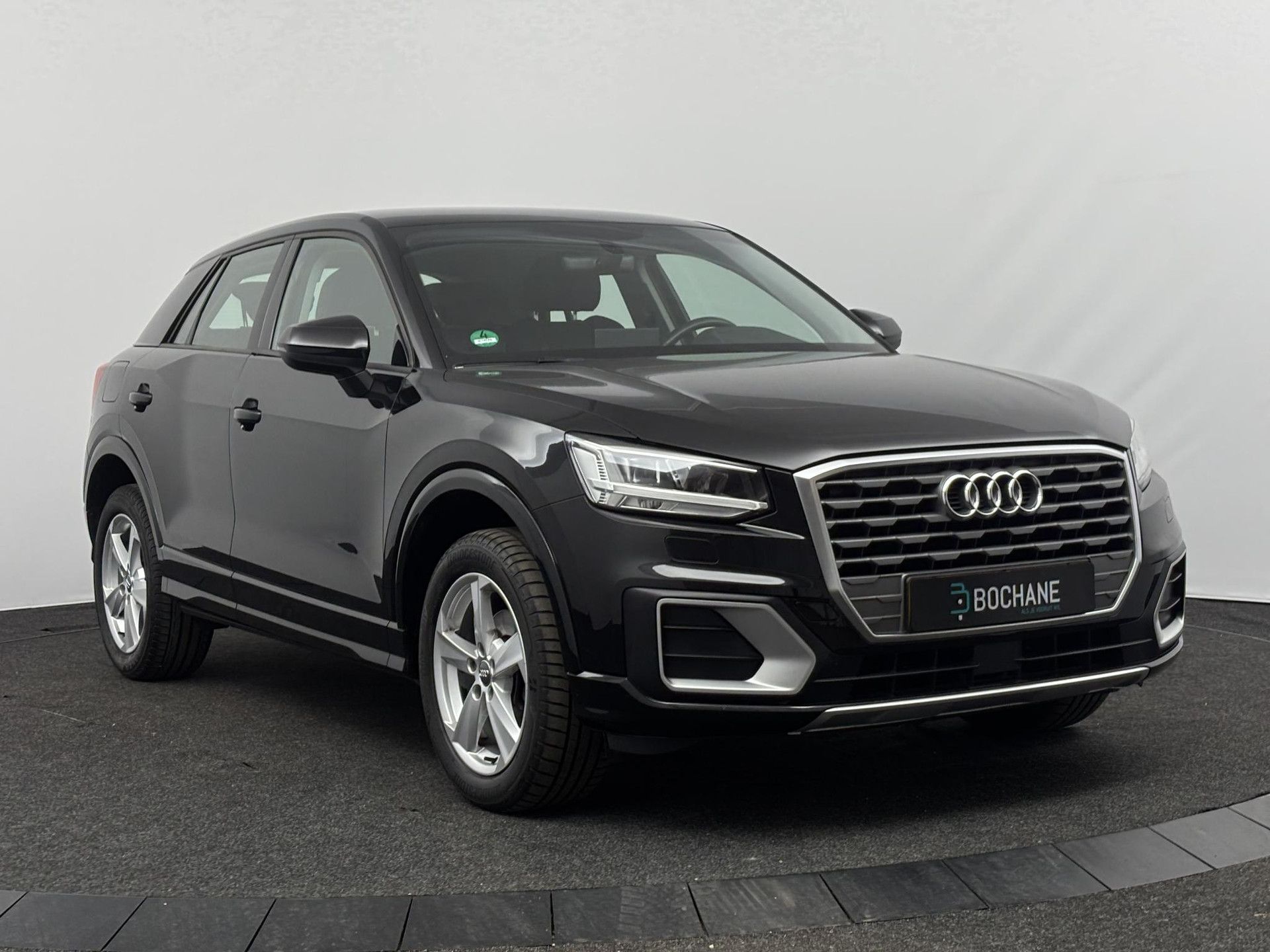 Audi Q2 met kenteken H-749-KG – detailfoto