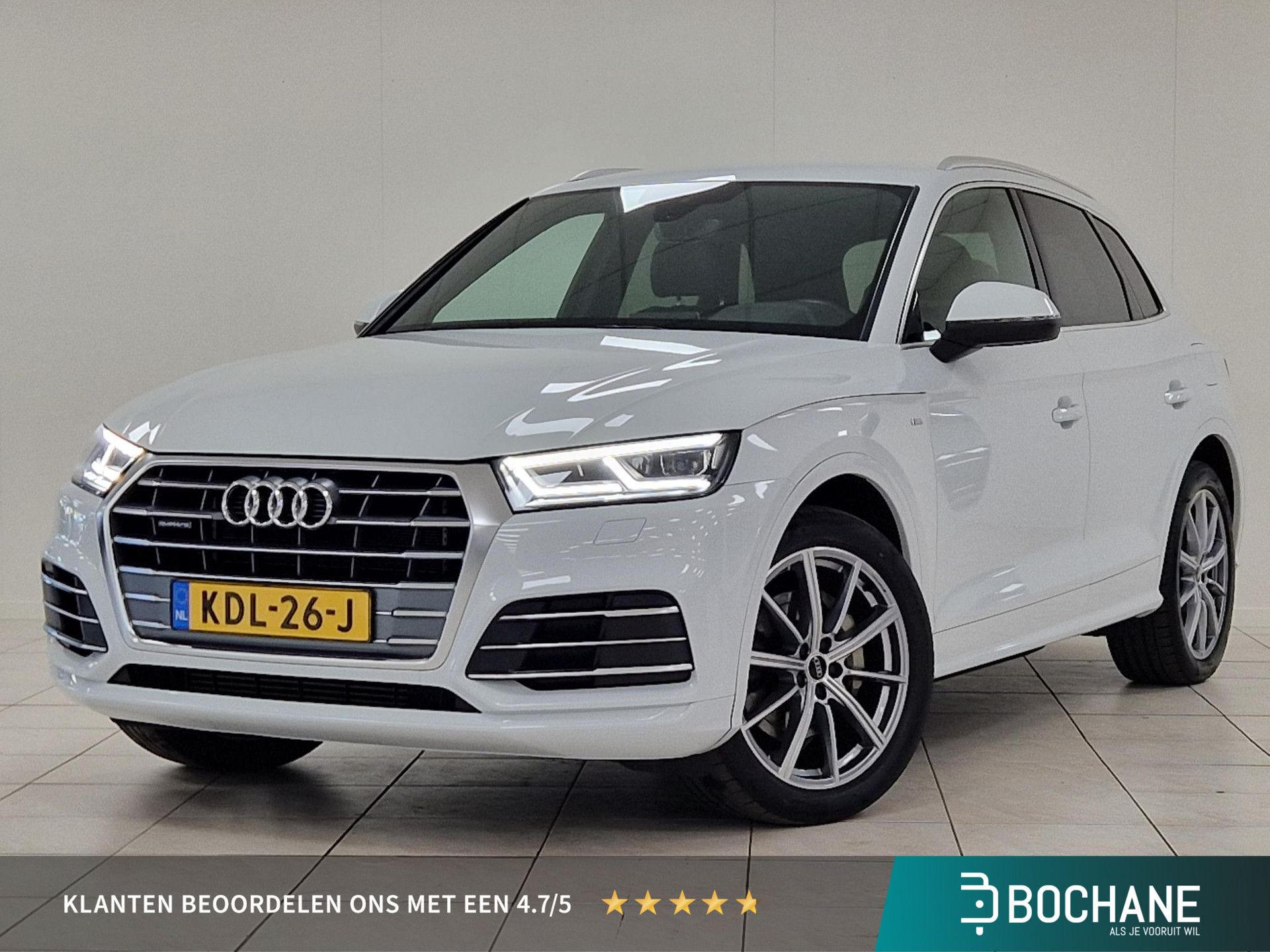 Audi Q5 met kenteken KDL-26-J – vooraanzicht