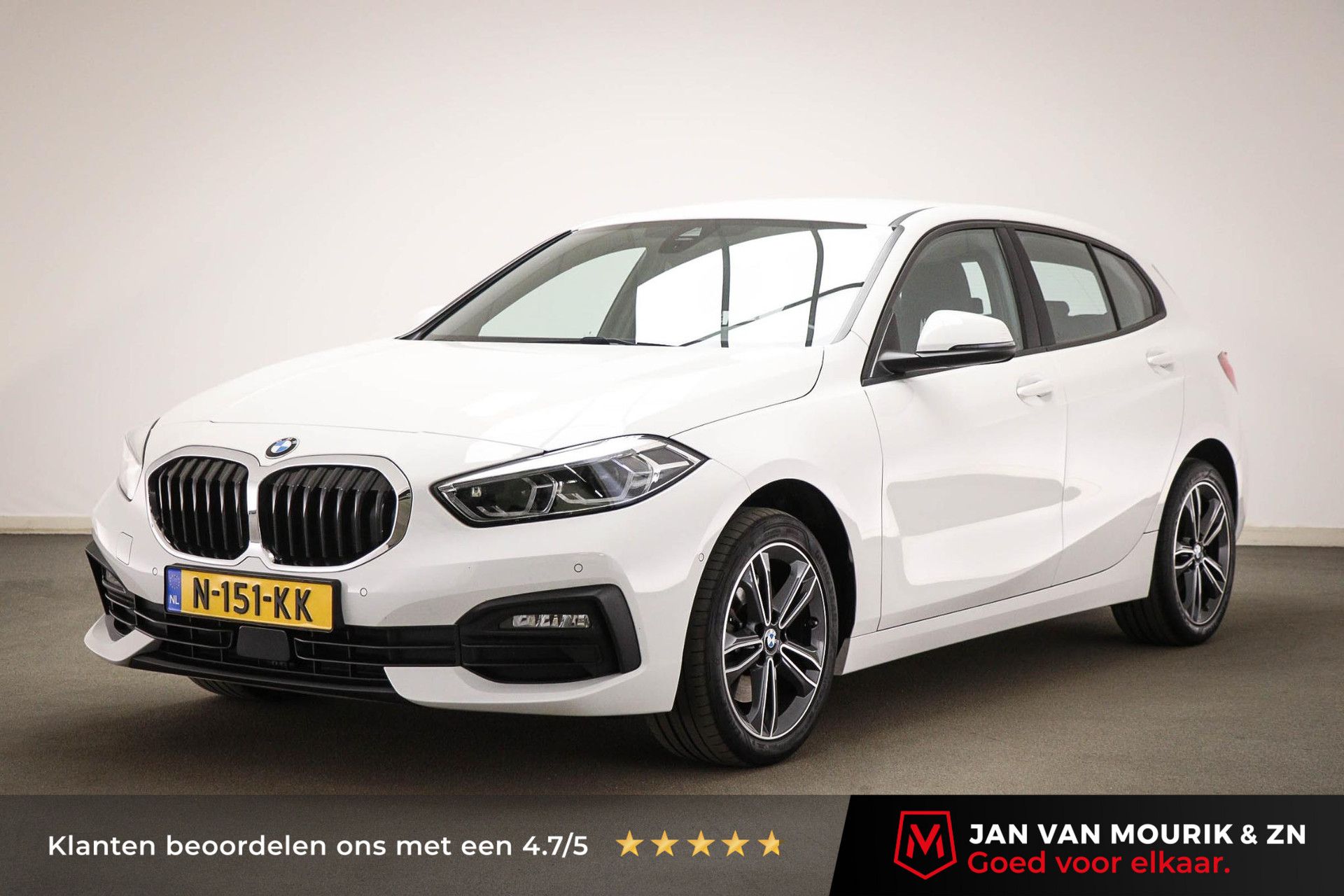 BMW 1-serie met kenteken N-151-KK – vooraanzicht