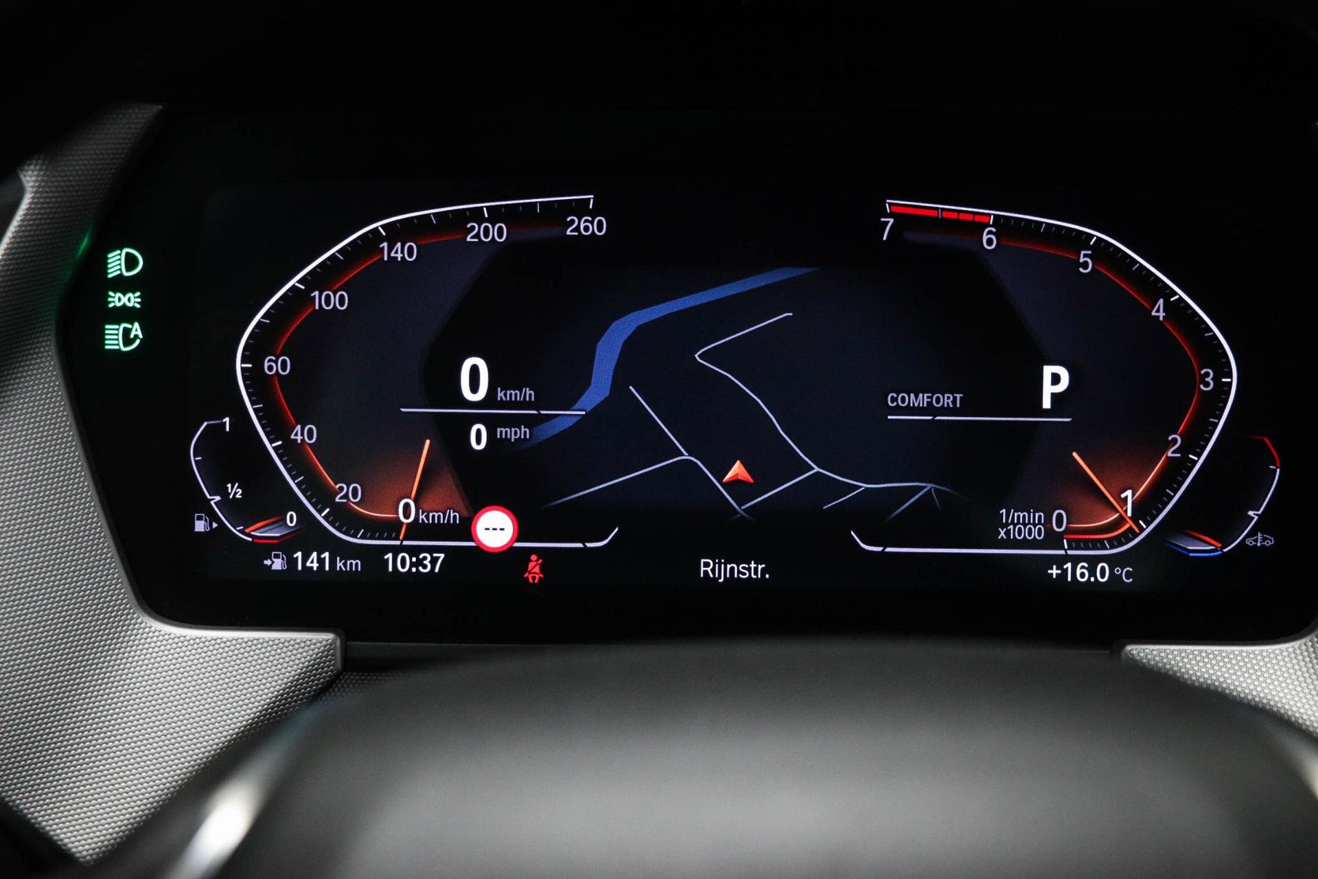 BMW 1-serie met kenteken N-151-KK – dashboard